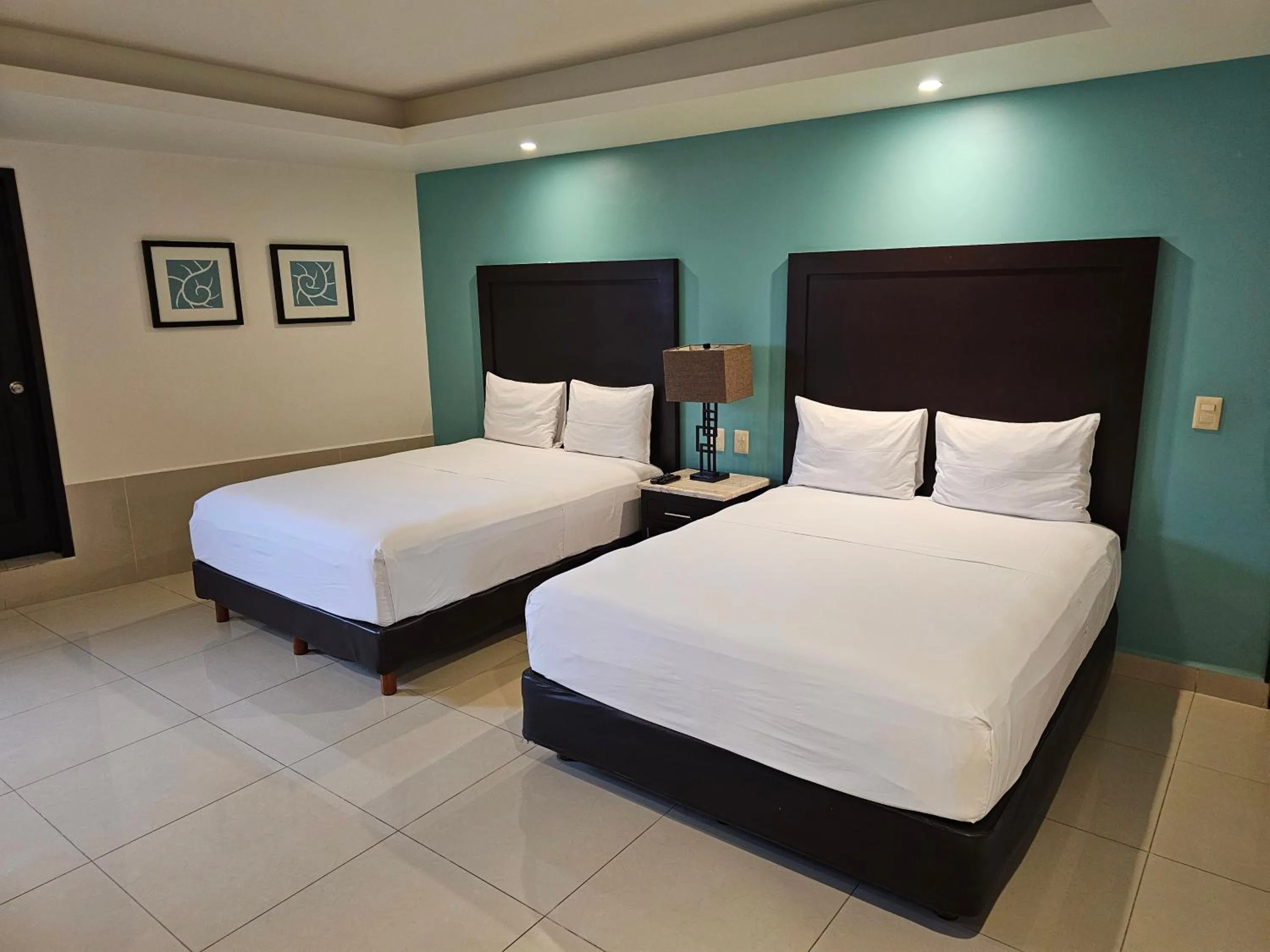 Bed in Hotel Maria Elena