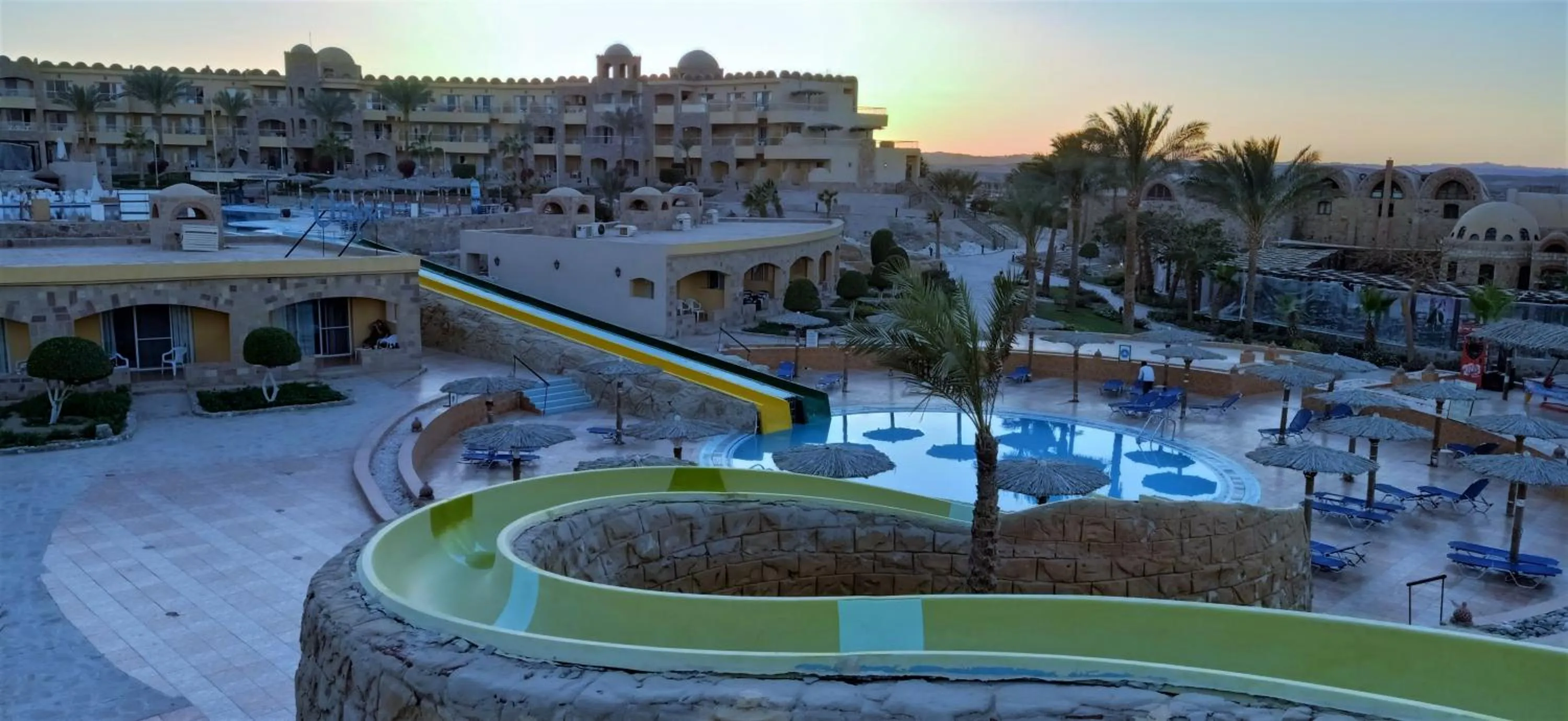 Aqua park in Utopia Beach Club