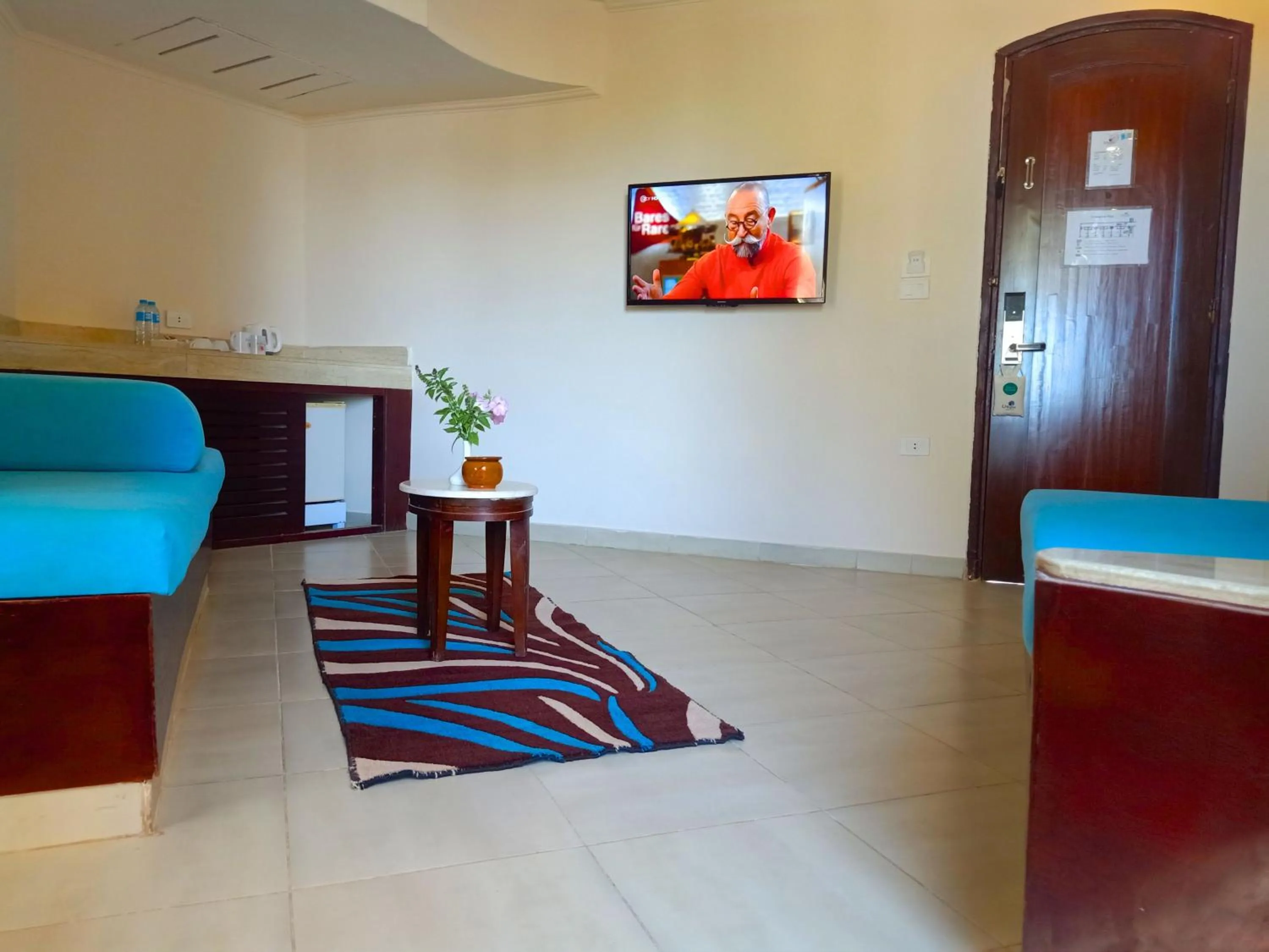 Living room in Utopia Beach Club