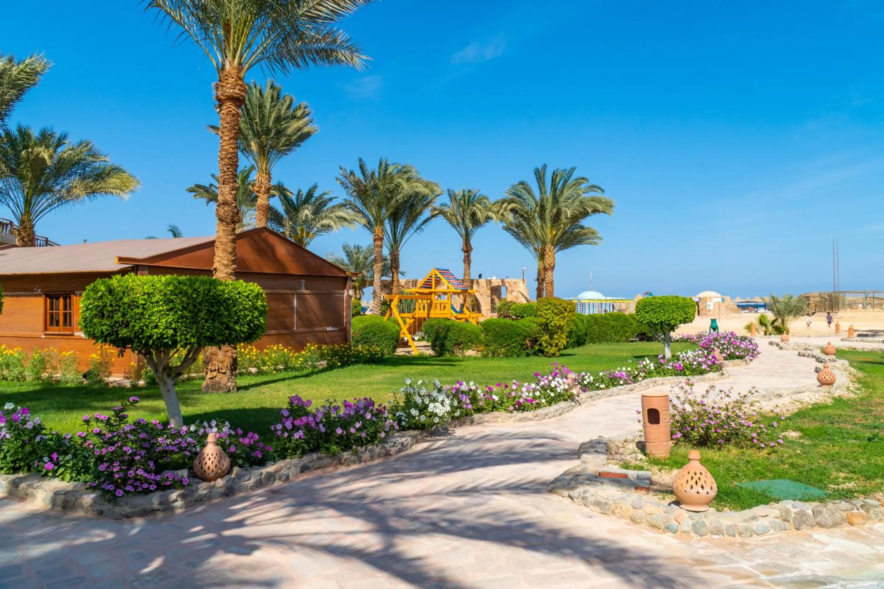 Garden in Utopia Beach Club