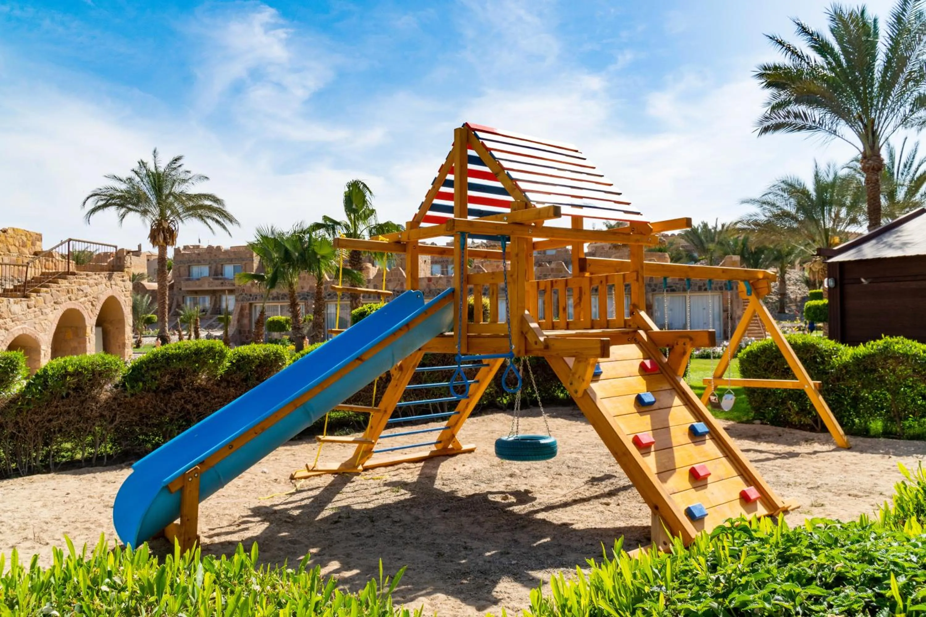 Children play ground in Utopia Beach Club