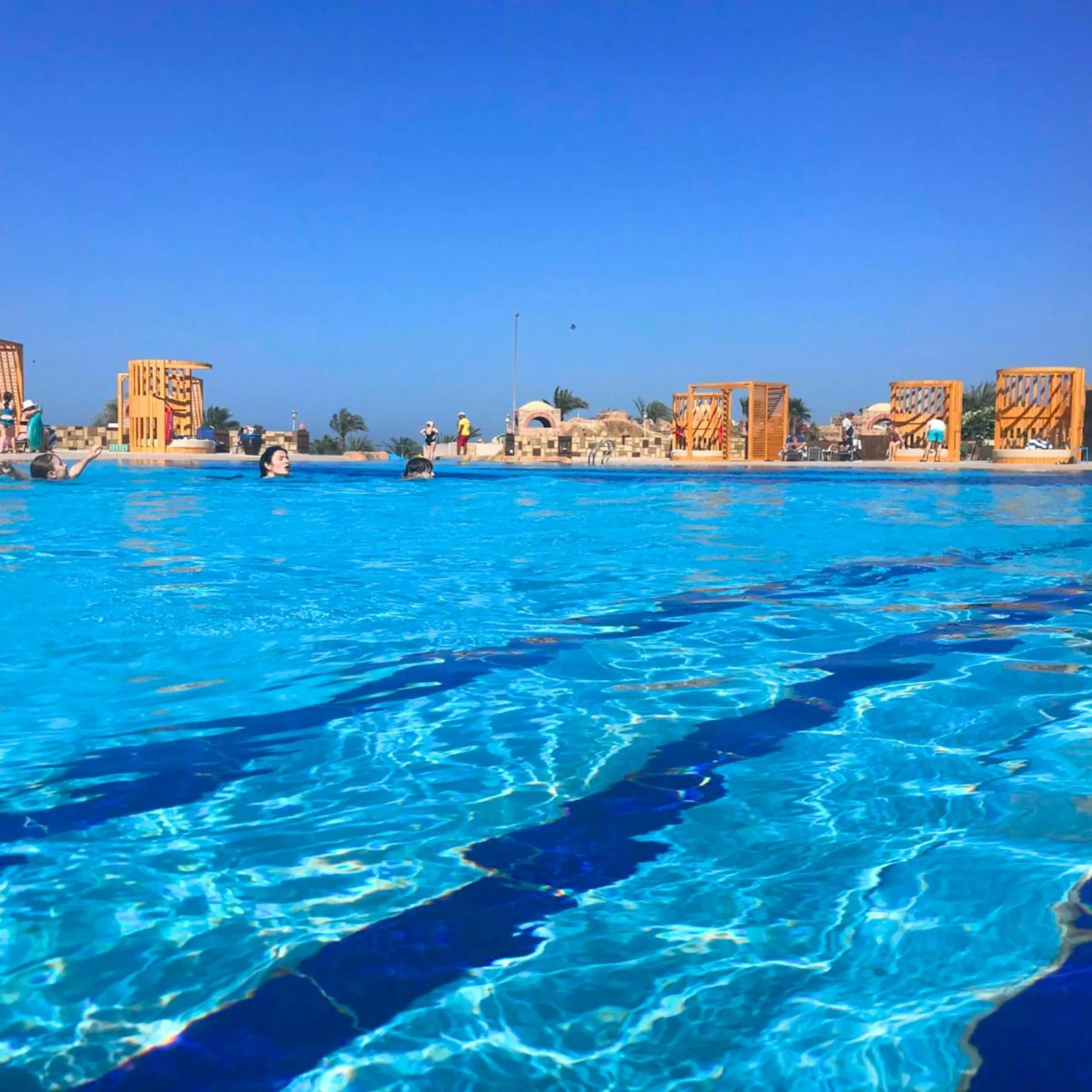Swimming pool in Utopia Beach Club