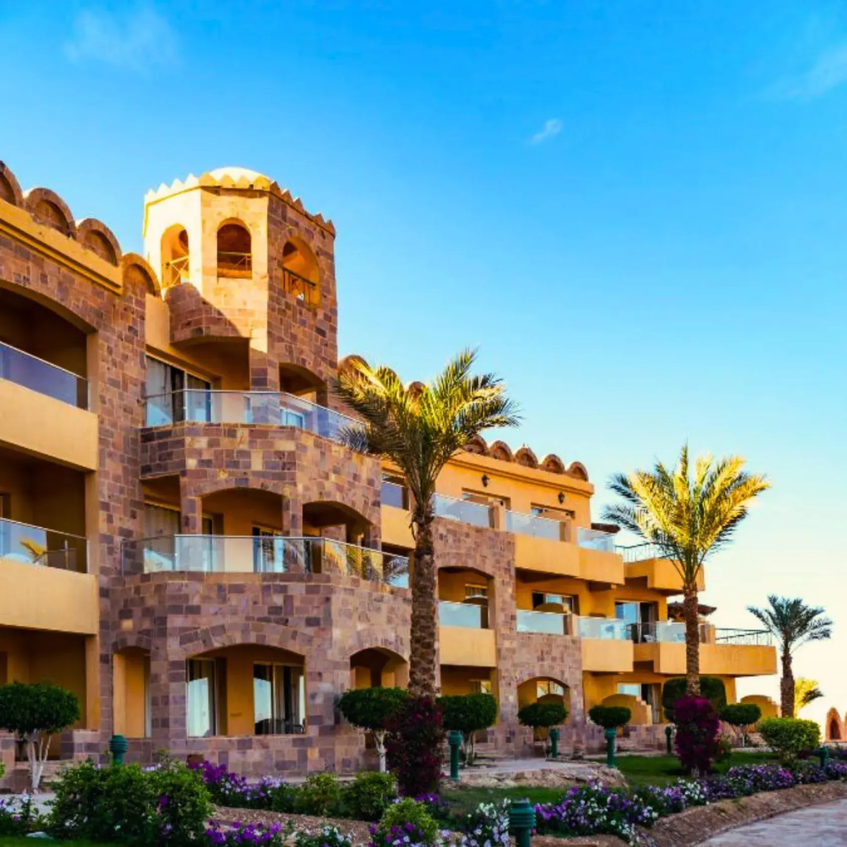 Property building in Utopia Beach Club Property building in Utopia Beach Club