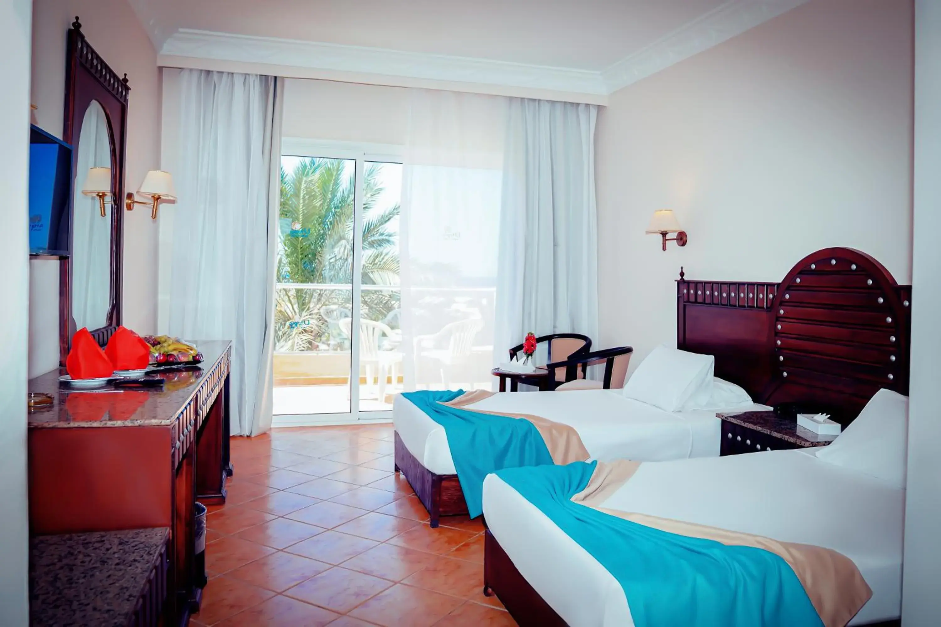 Bed in Utopia Beach Club Bed in Utopia Beach Club