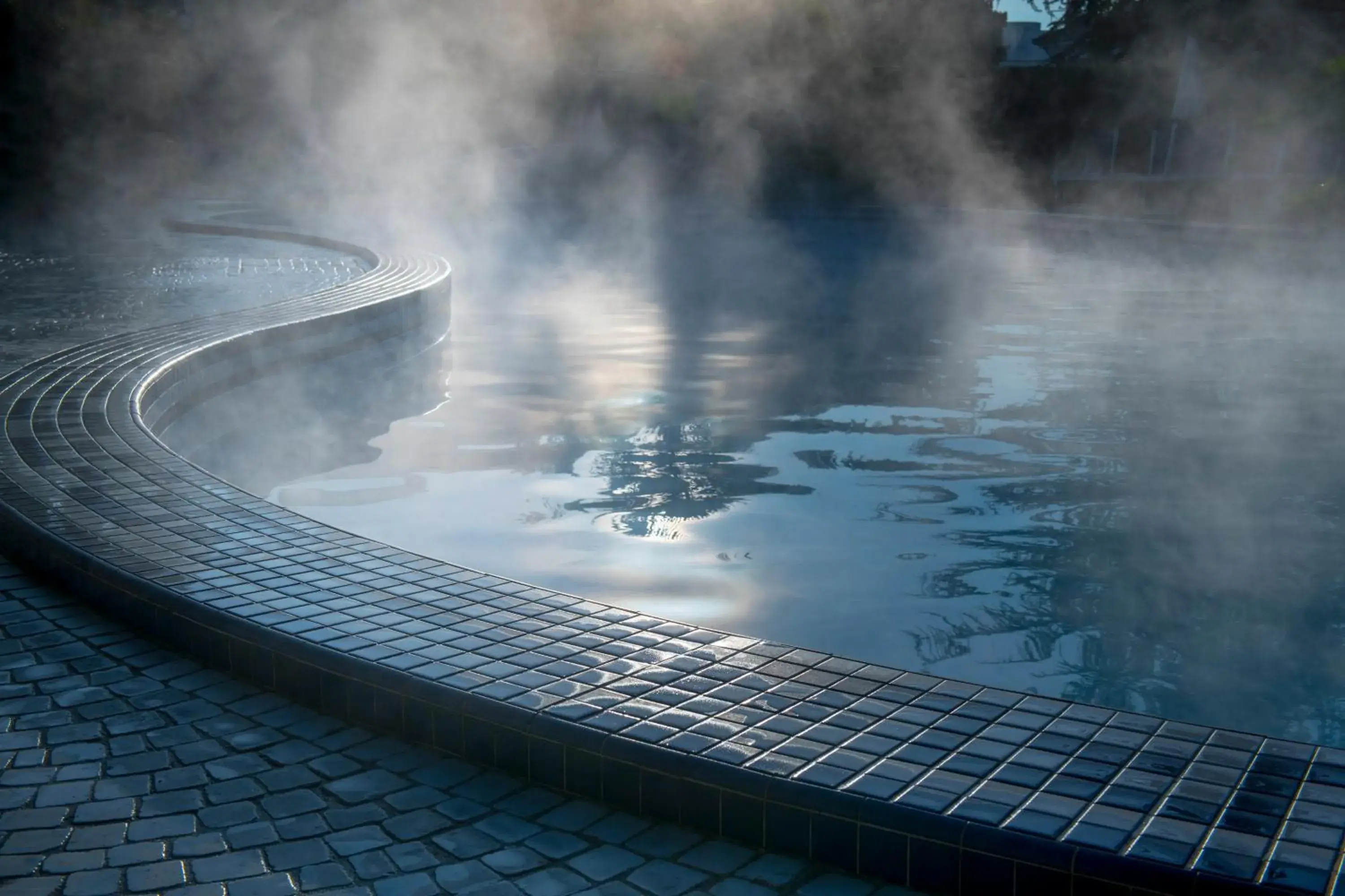 Swimming pool in Abano Ritz Hotel Terme Swimming pool in Abano Ritz Hotel Terme