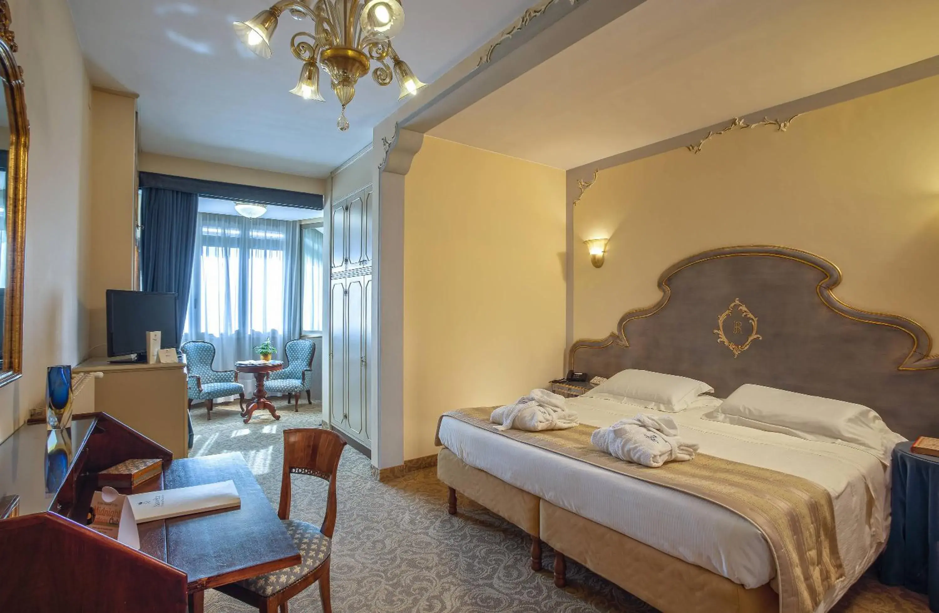 Photo of the whole room, Bed in Abano Ritz Hotel Terme Photo of the whole room, Bed in Abano Ritz Hotel Terme