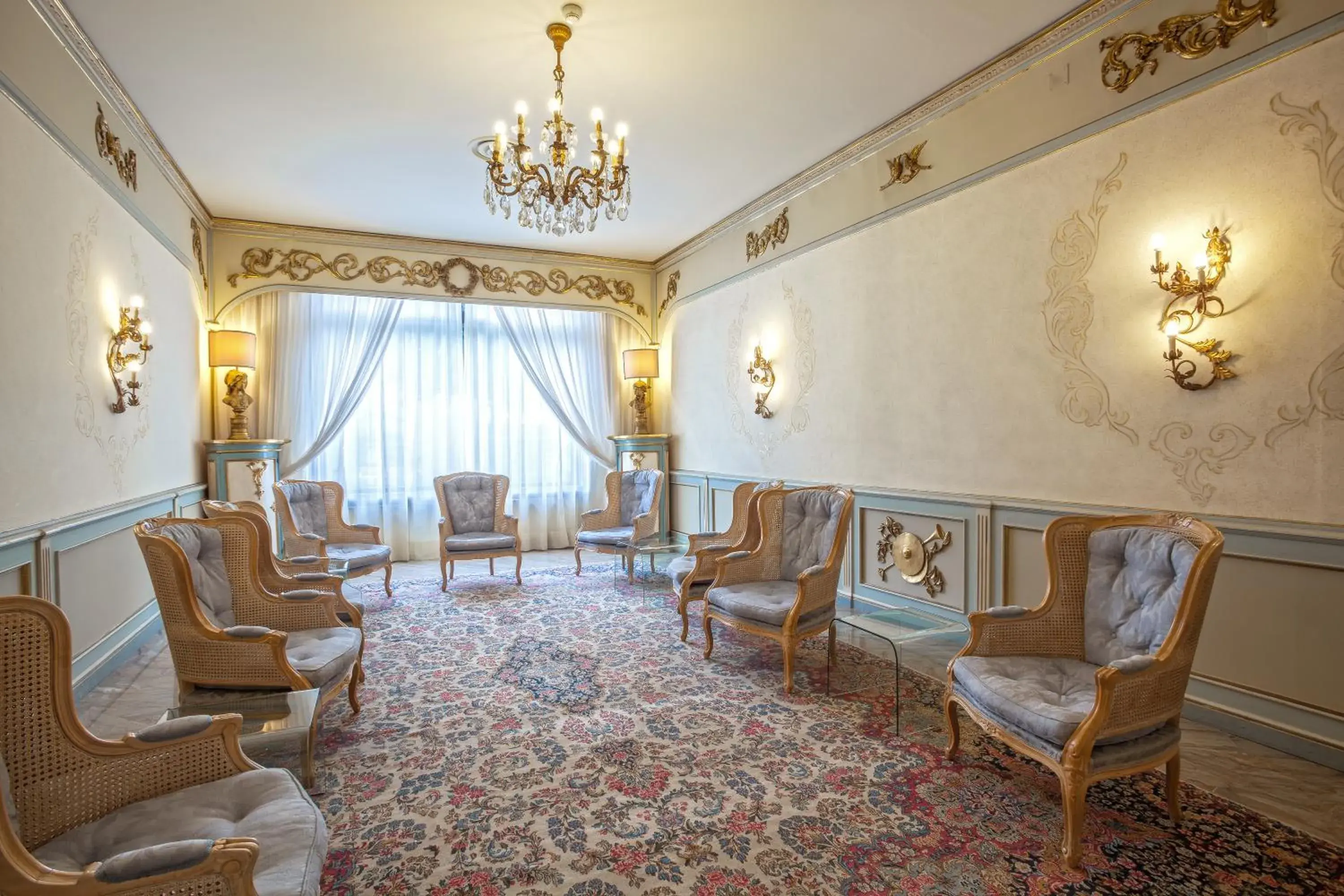 Lobby or reception in Abano Ritz Hotel Terme Lobby or reception in Abano Ritz Hotel Terme