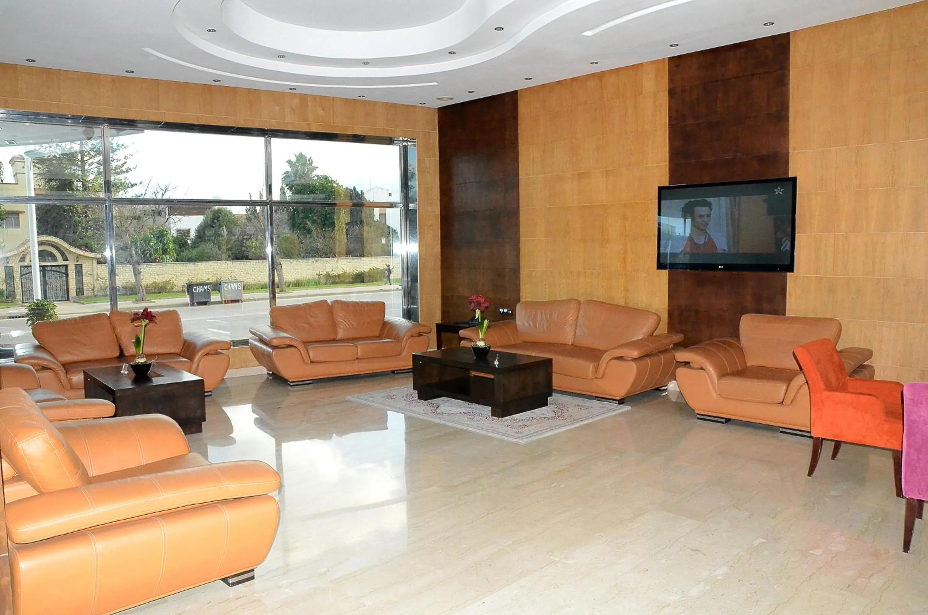 Lobby or reception in Hotel Chams