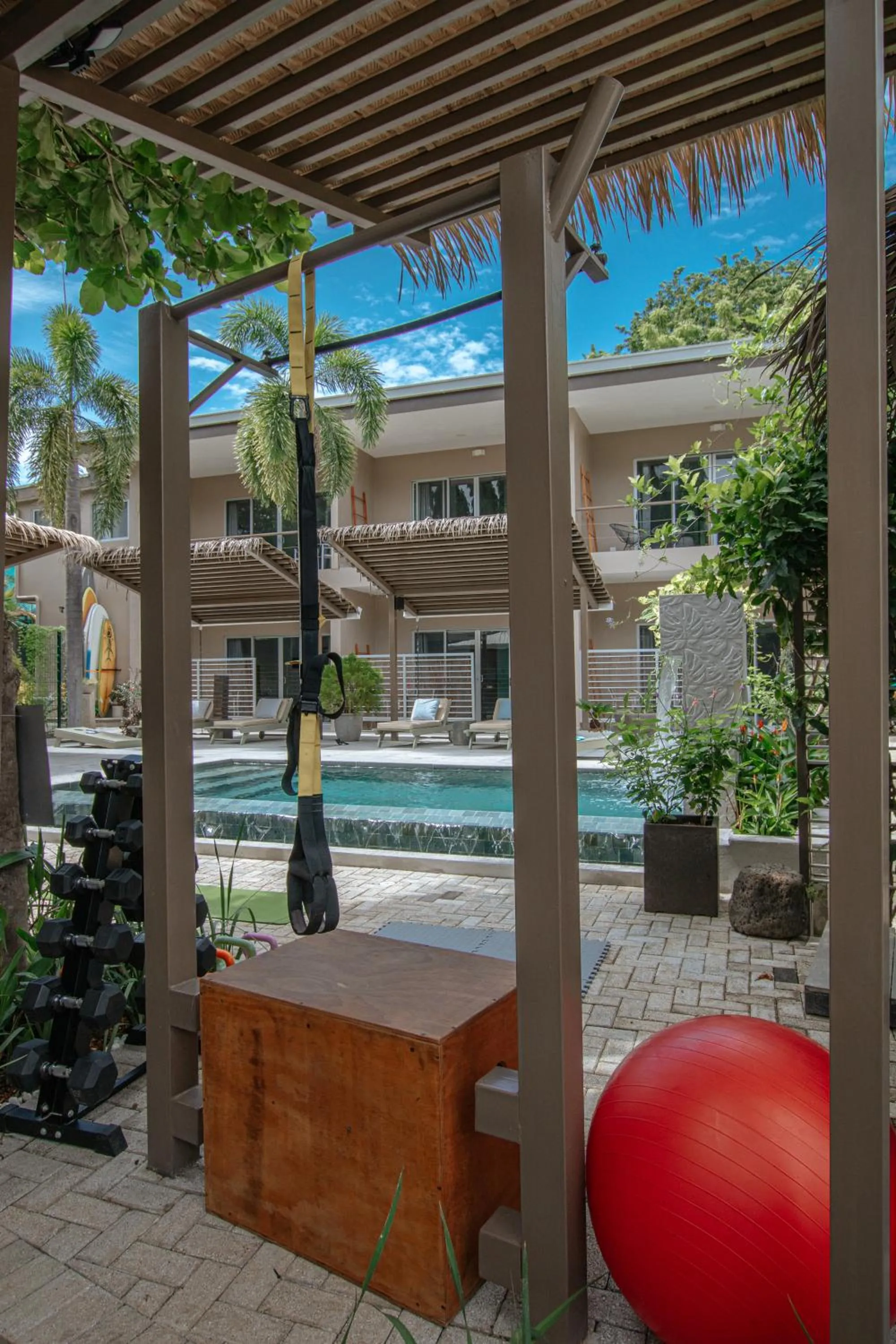 Fitness centre/facilities in Tamarindo Bay Boutique Hotel, Apartments & Suites