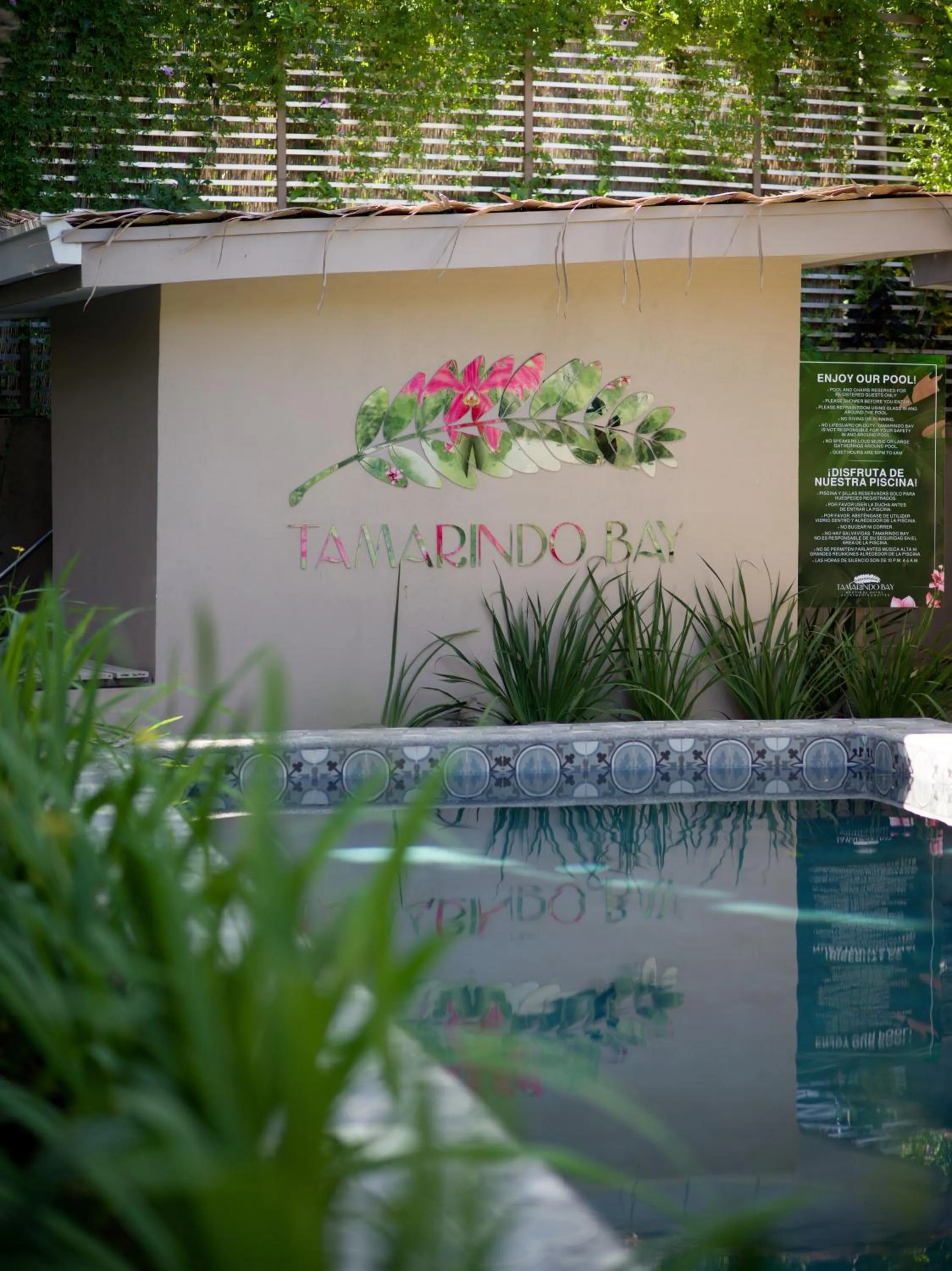 Swimming pool in Tamarindo Bay Boutique Hotel, Apartments & Suites