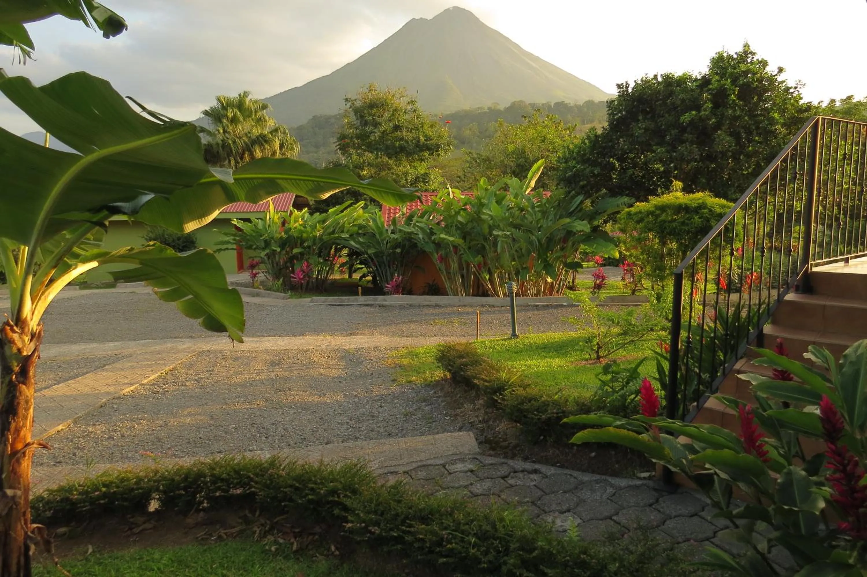 Patio in Miradas Arenal Hotel & Hotsprings