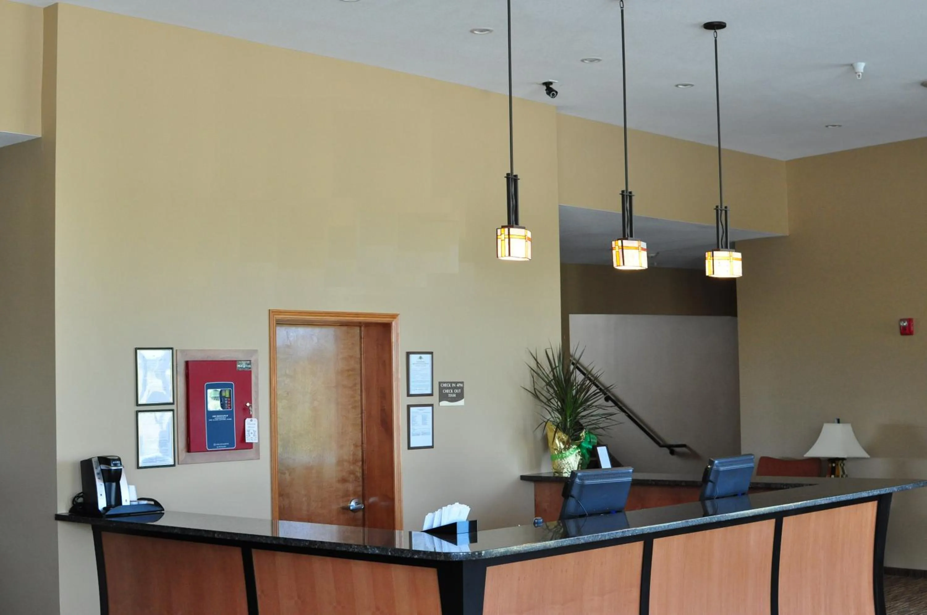 Lobby or reception in Cobblestone Inn & Suites - Newton