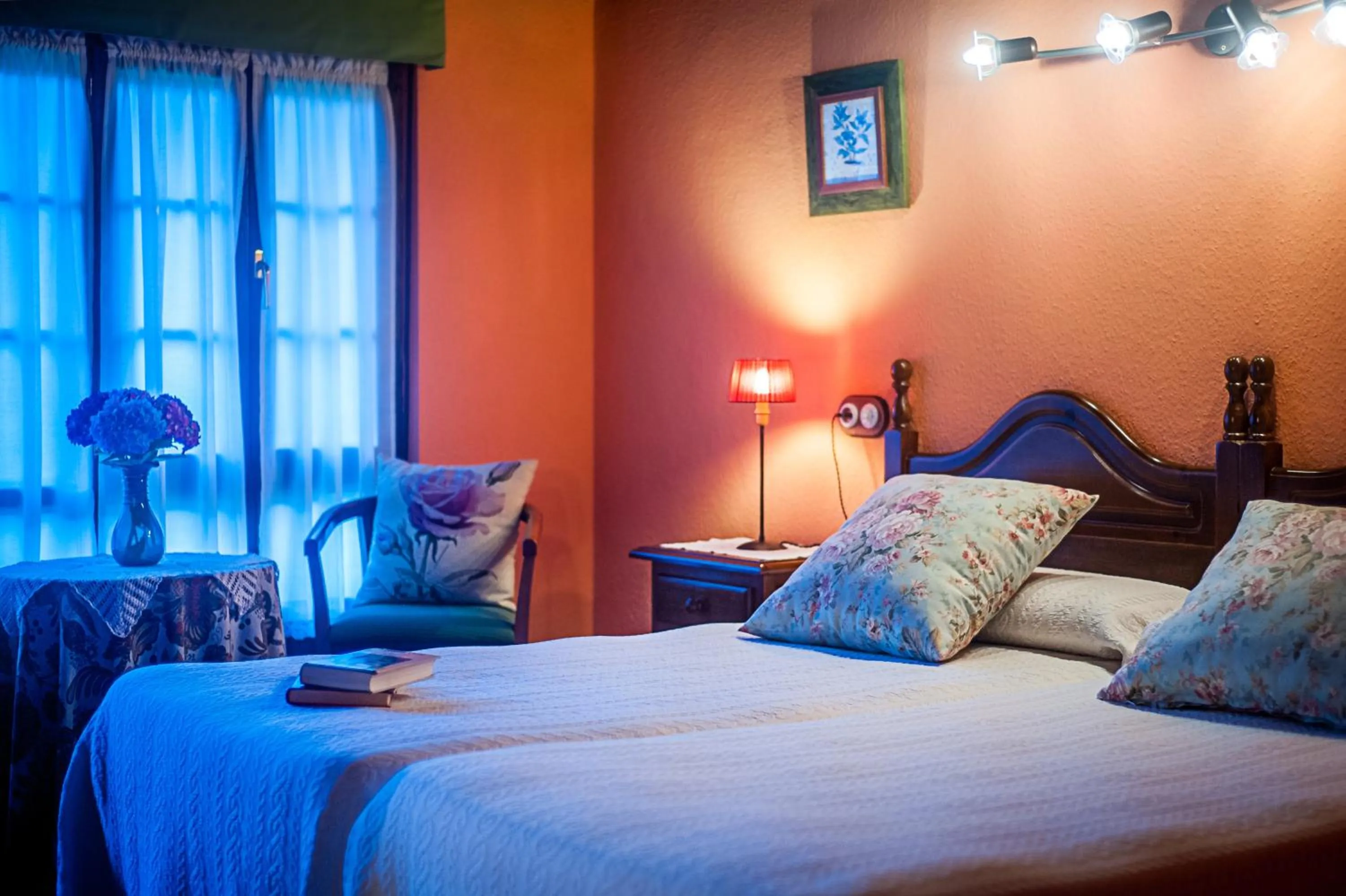 Bed in Casa de Aldea Riosol