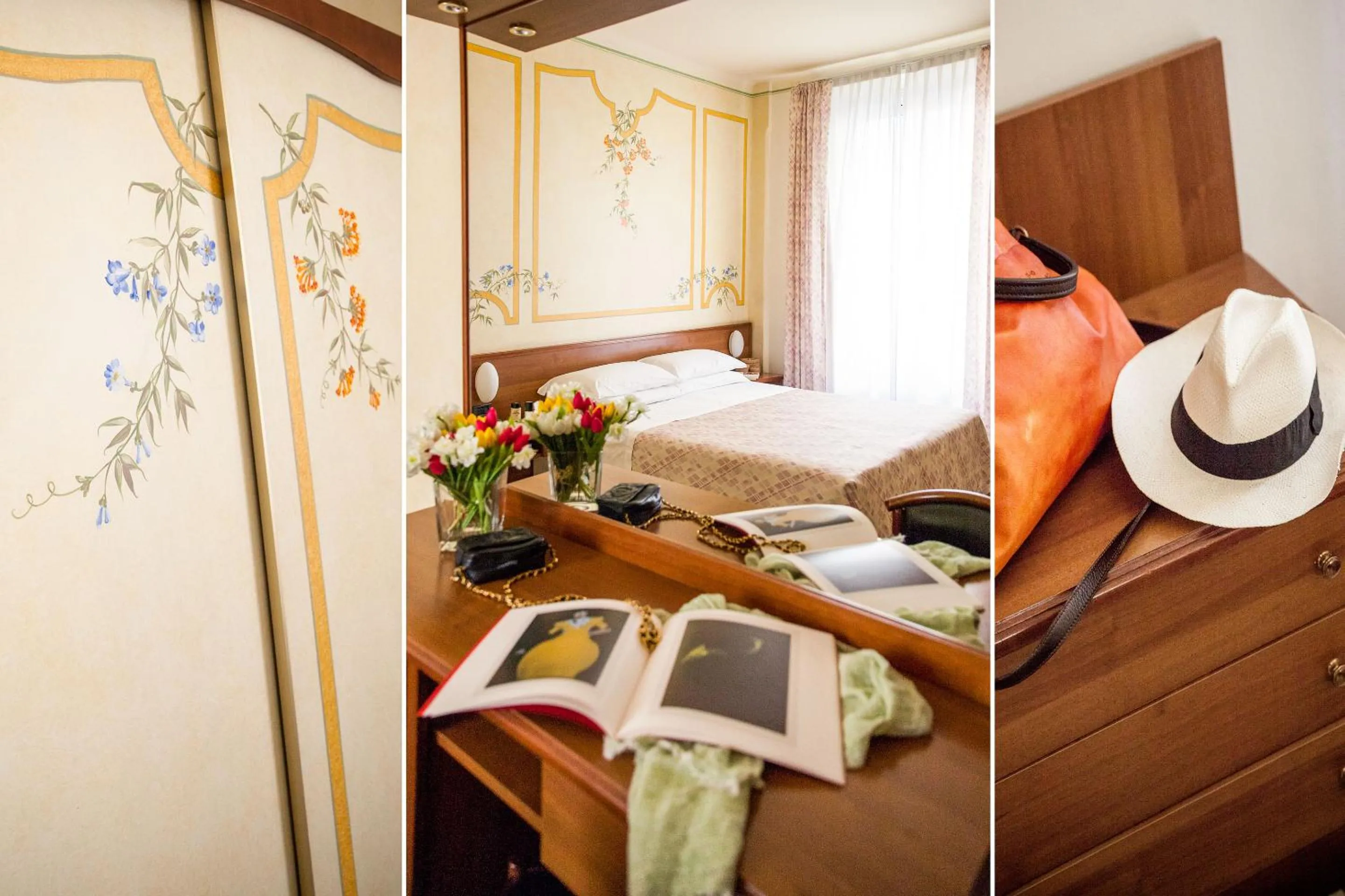 Bed in Hotel Riviera