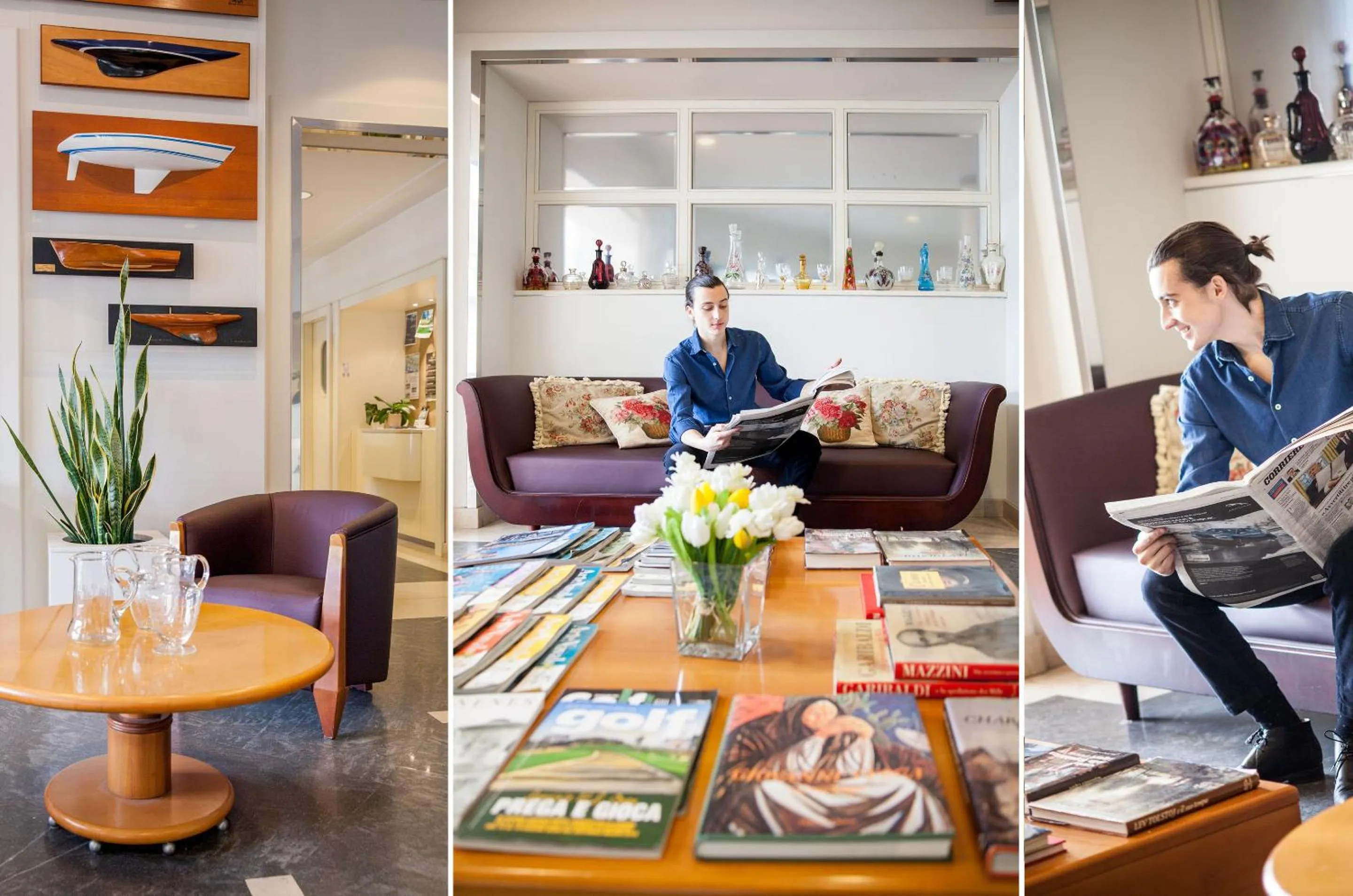 Lobby or reception in Hotel Riviera