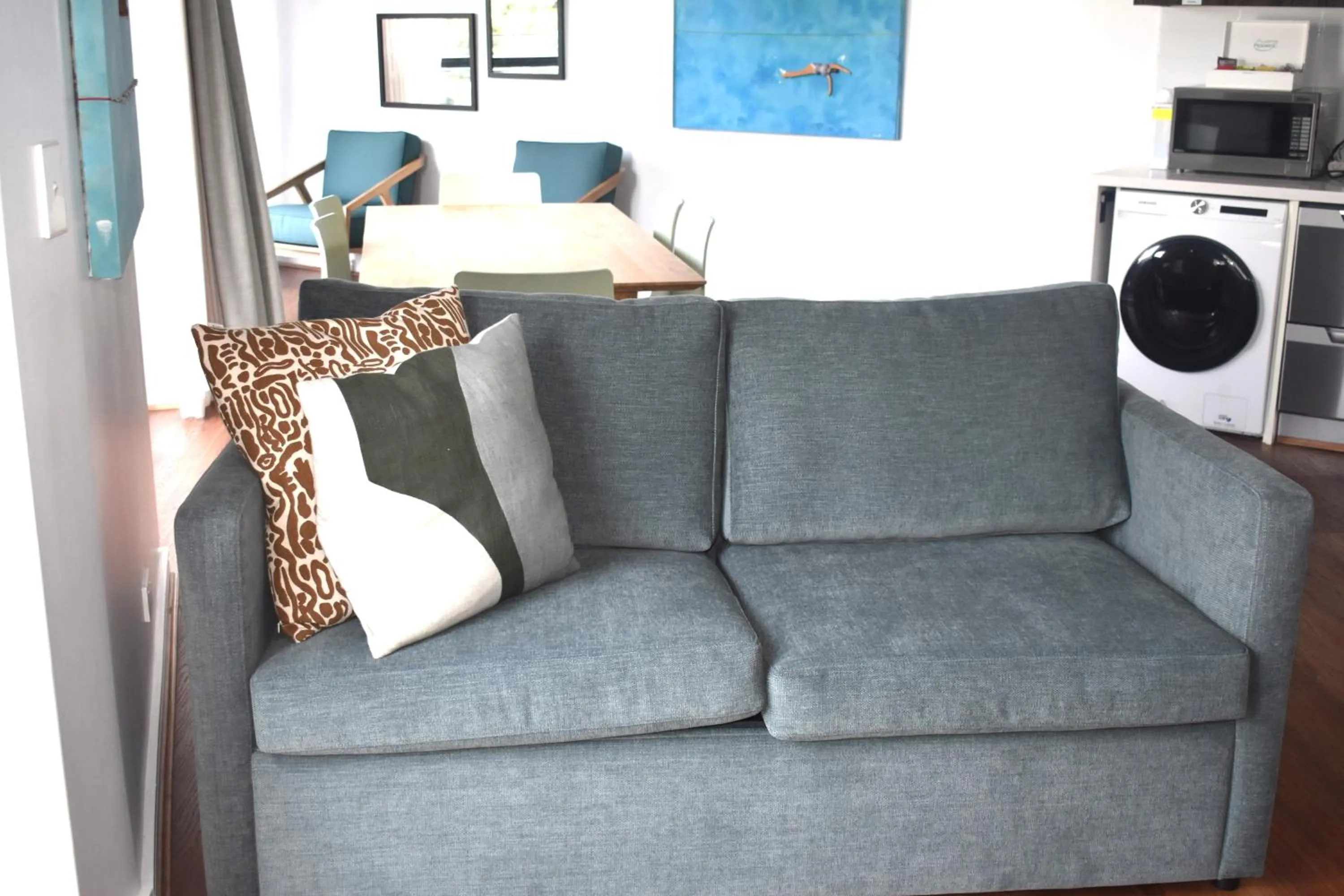 Seating area in Bondi 38 Serviced Apartments