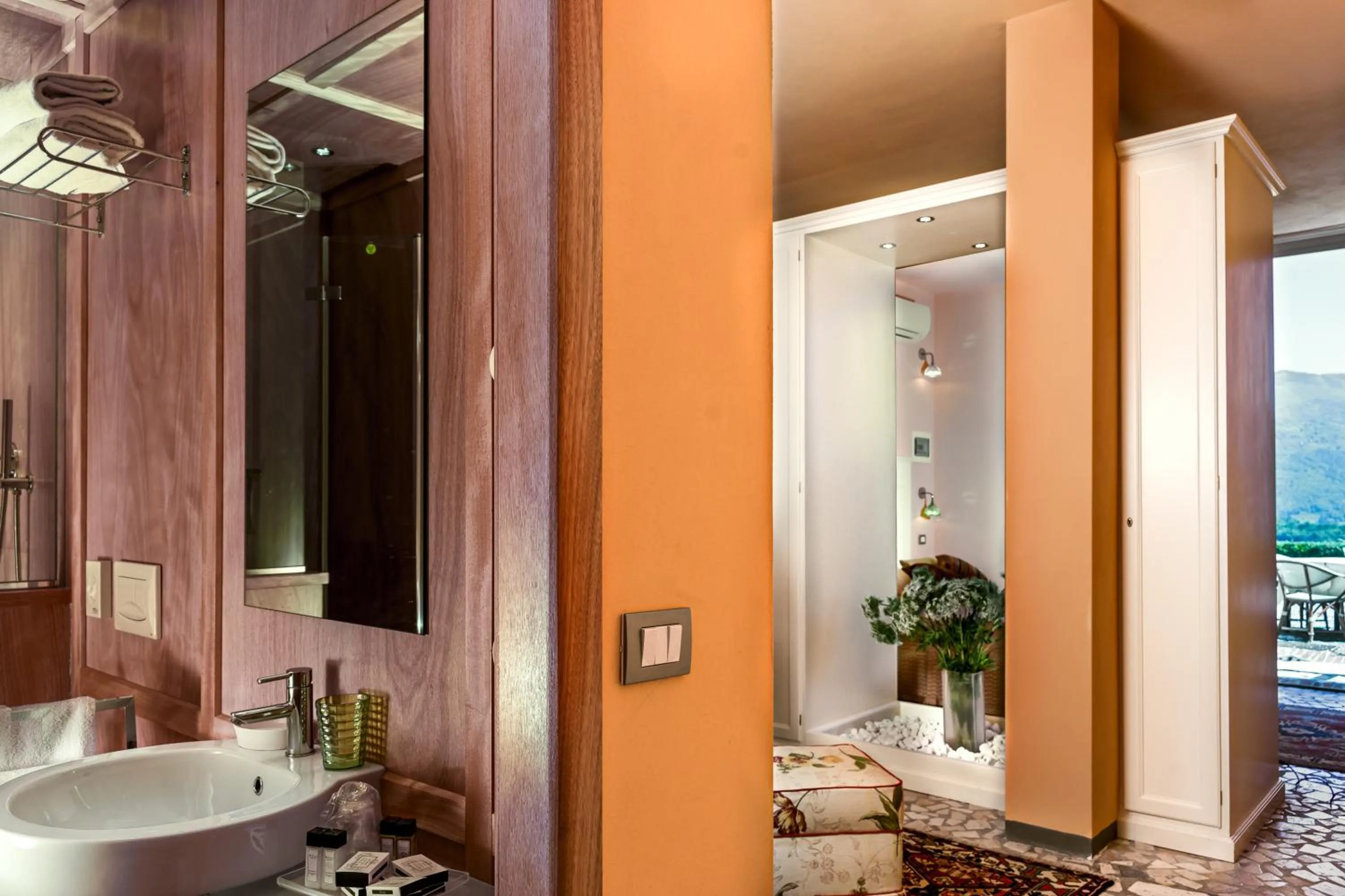 Bathroom in Hotel Villa Volpi