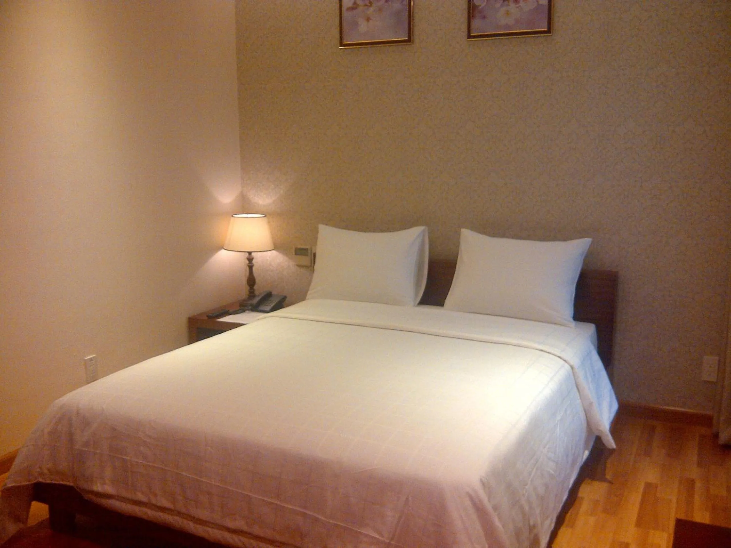 Bed in Anh Dao Mekong Hotel