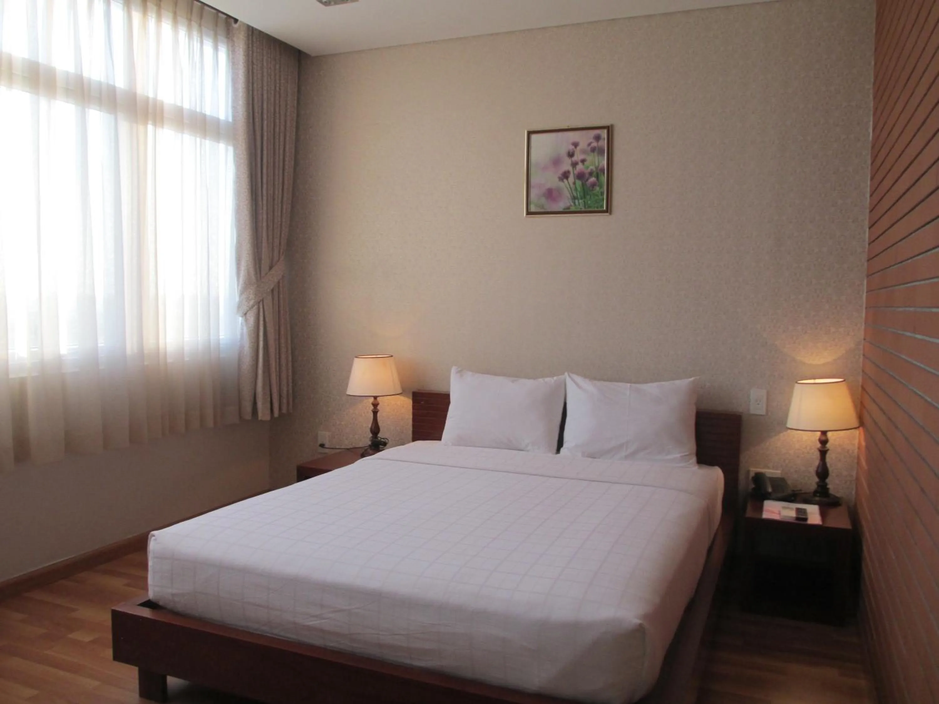 Bed in Anh Dao Mekong Hotel