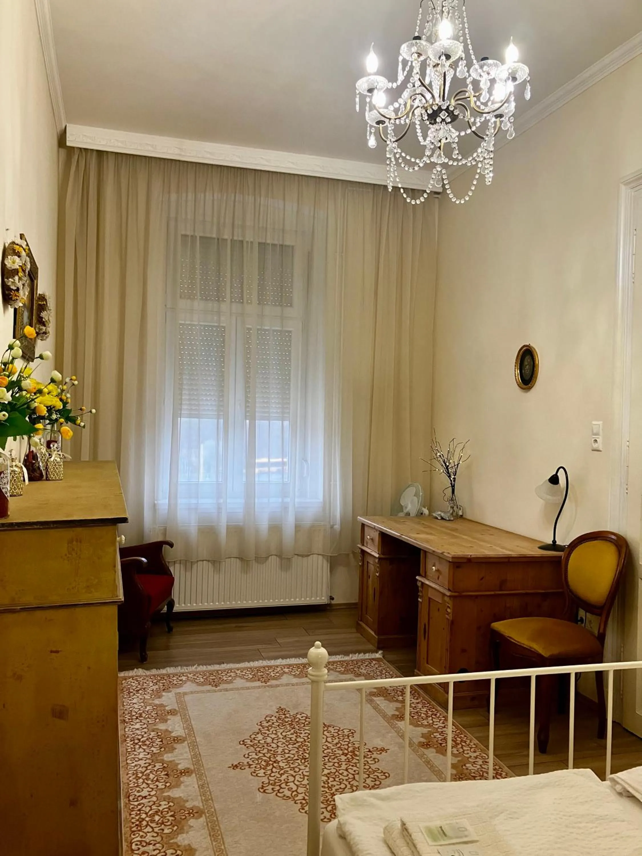 Bed in Logod Panorama Apartman
