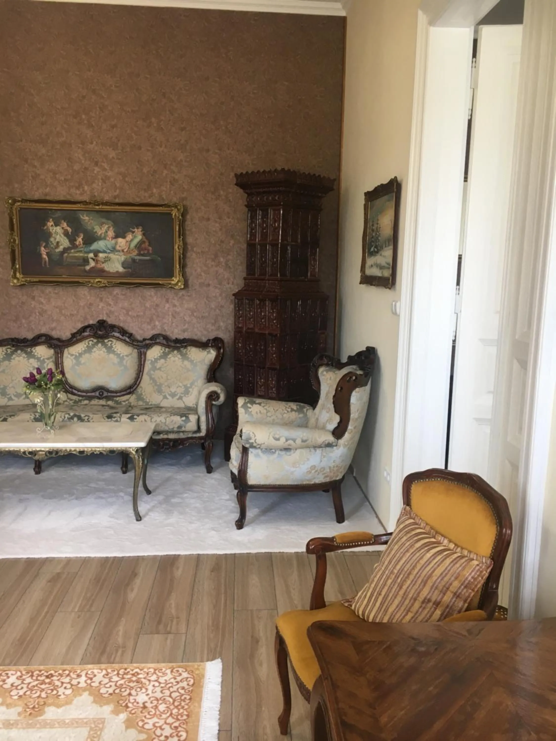 Seating area in Logod Panorama Apartman
