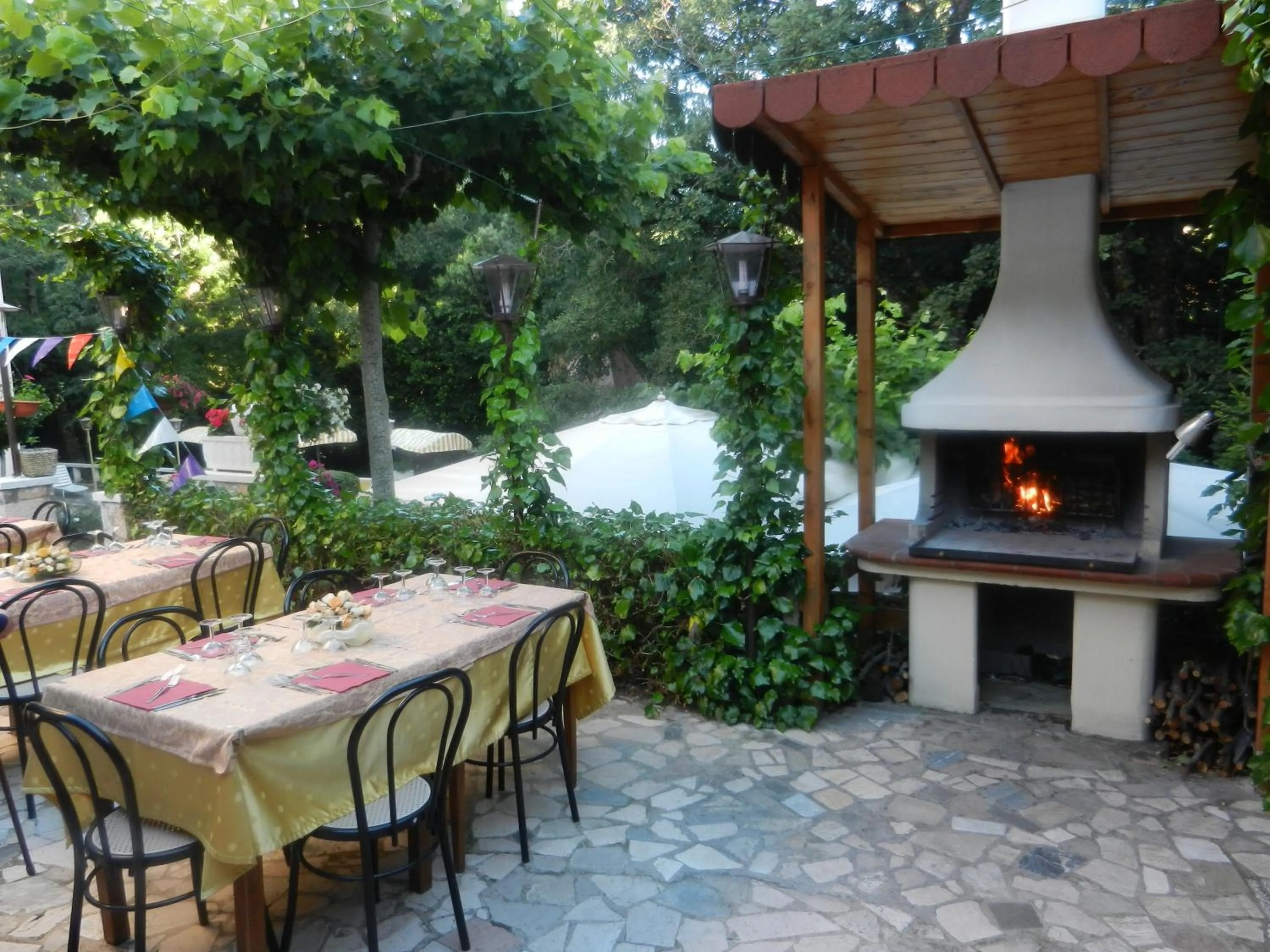 Garden in Hotel Paradiso