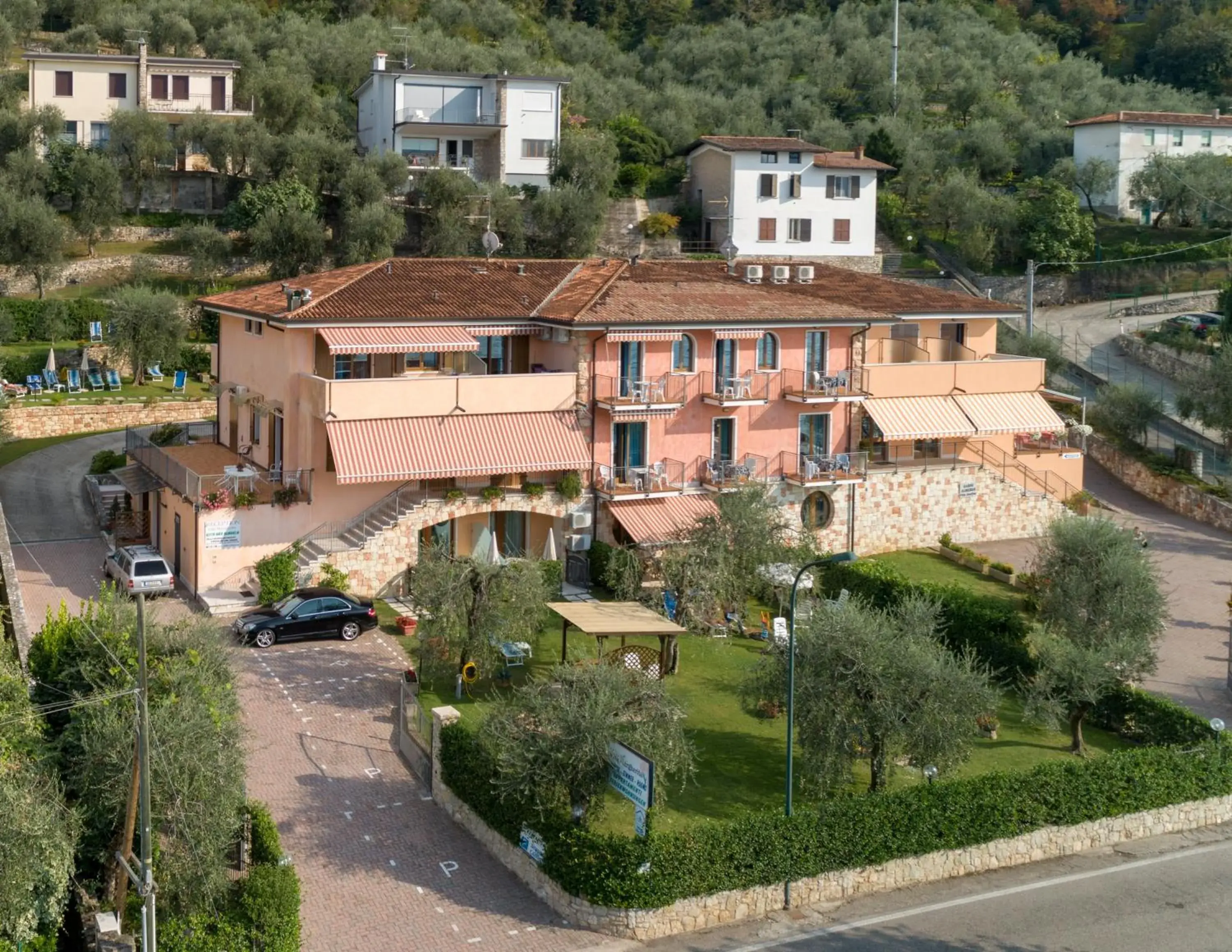 Bird's eye view in Residence Villa Margherita Bird's eye view in Residence Villa Margherita