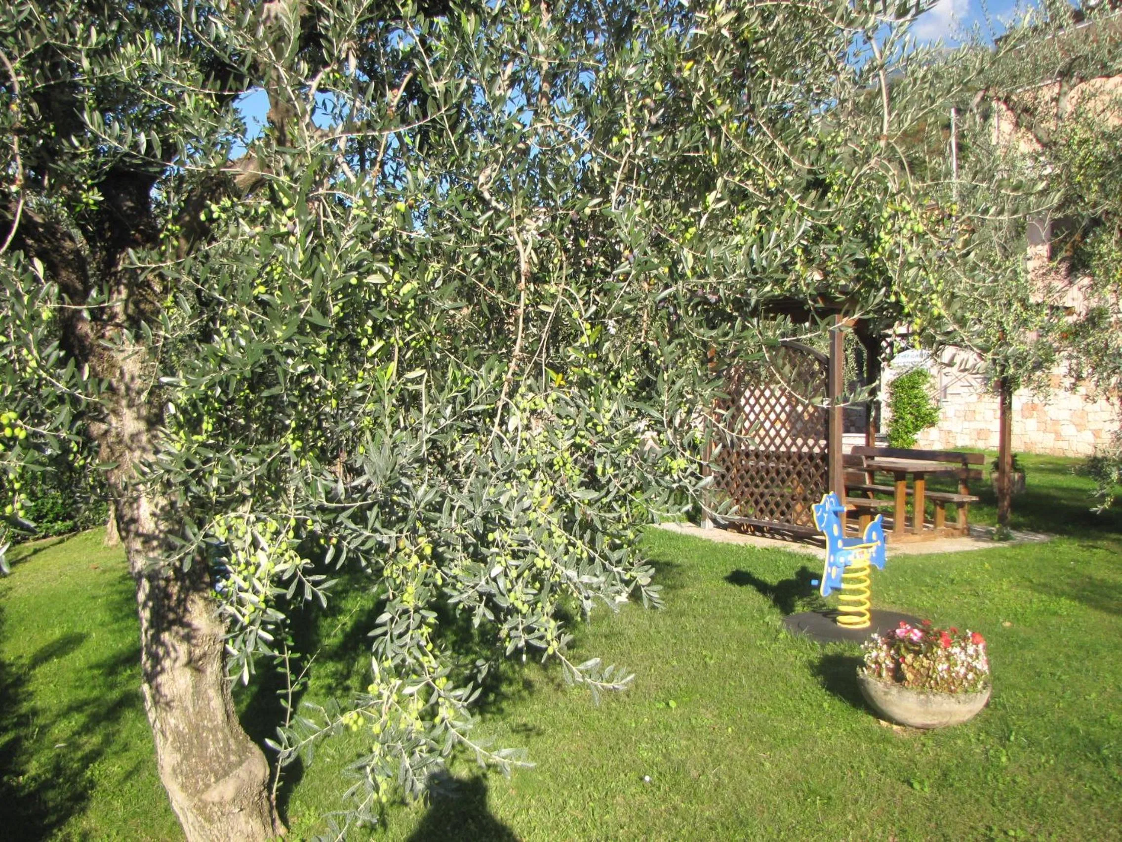 Patio in Residence Villa Margherita