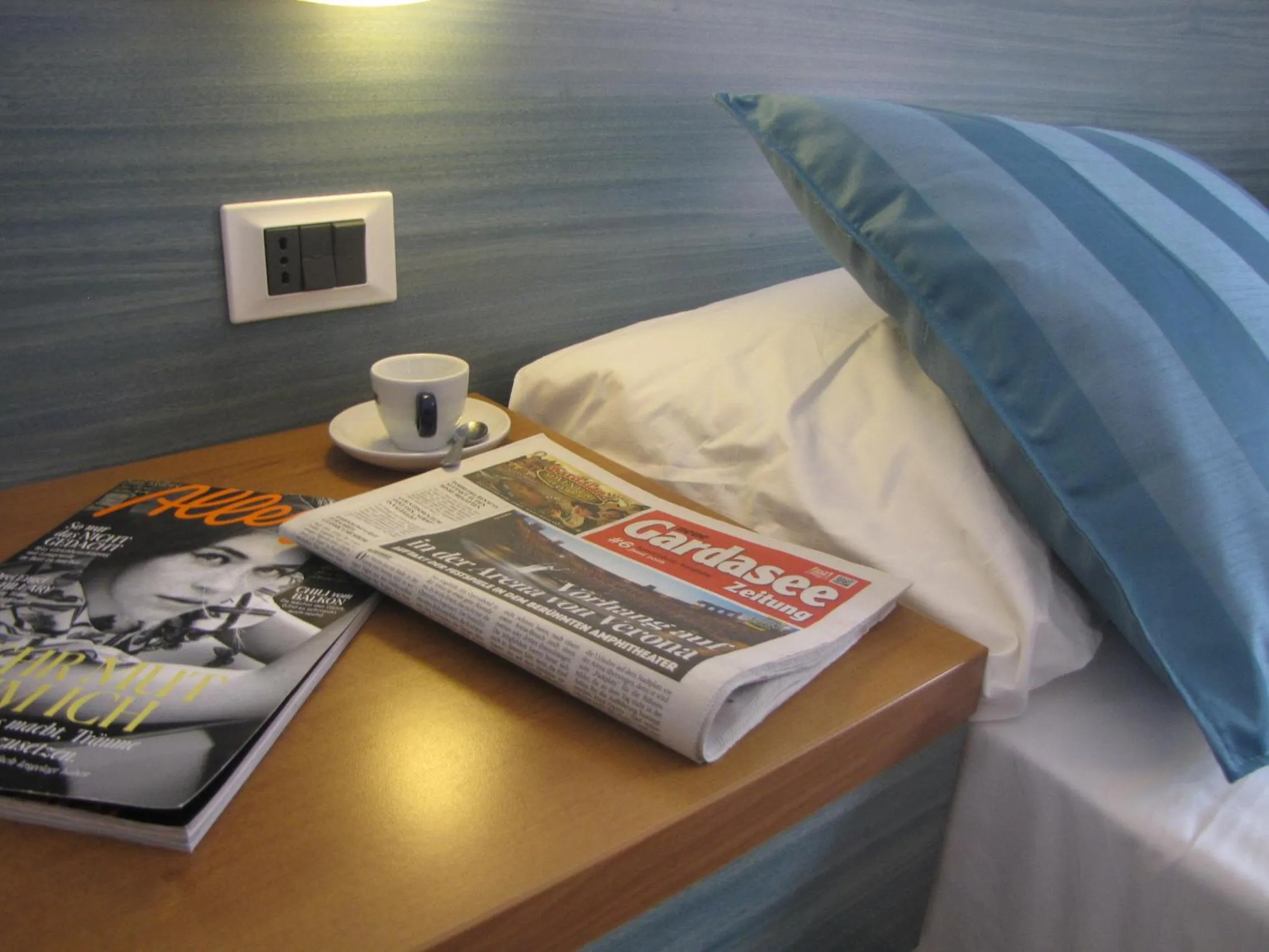 Decorative detail, Bed in Residence Villa Margherita