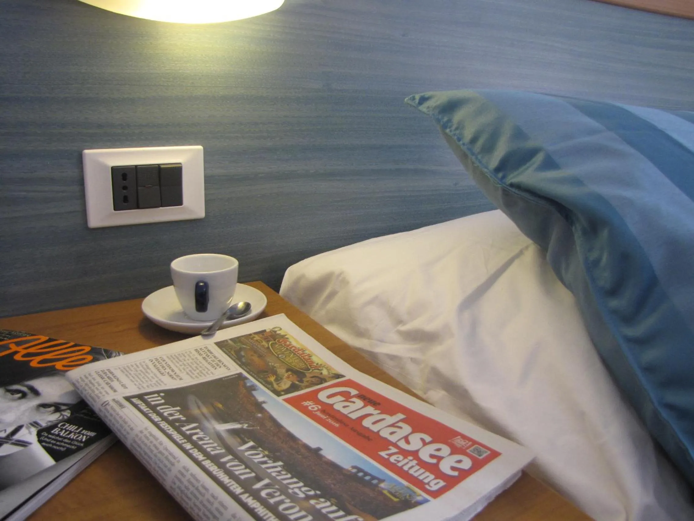 Decorative detail, Bed in Residence Villa Margherita