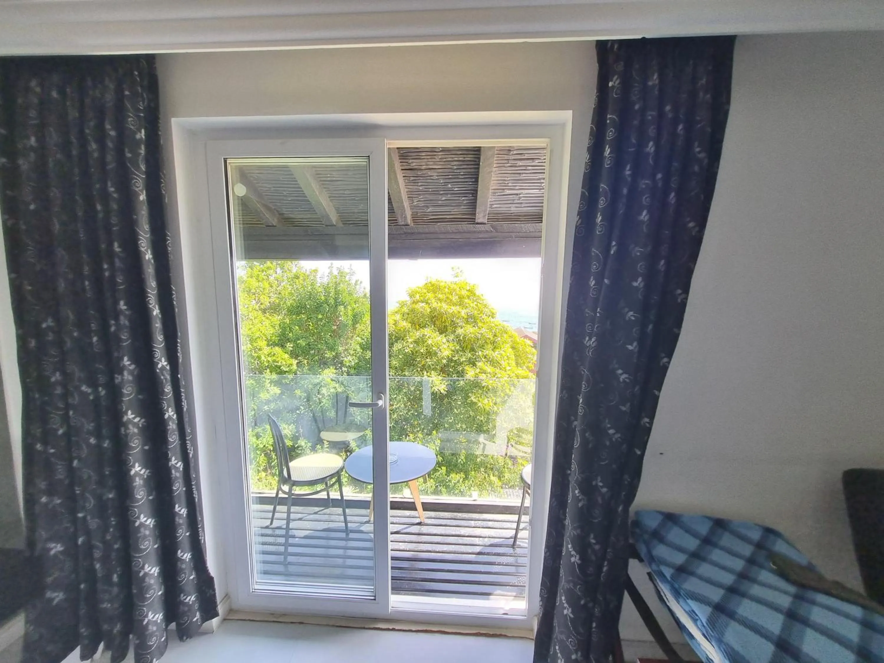 Balcony/Terrace, Bed in Winery Hotel Boutique