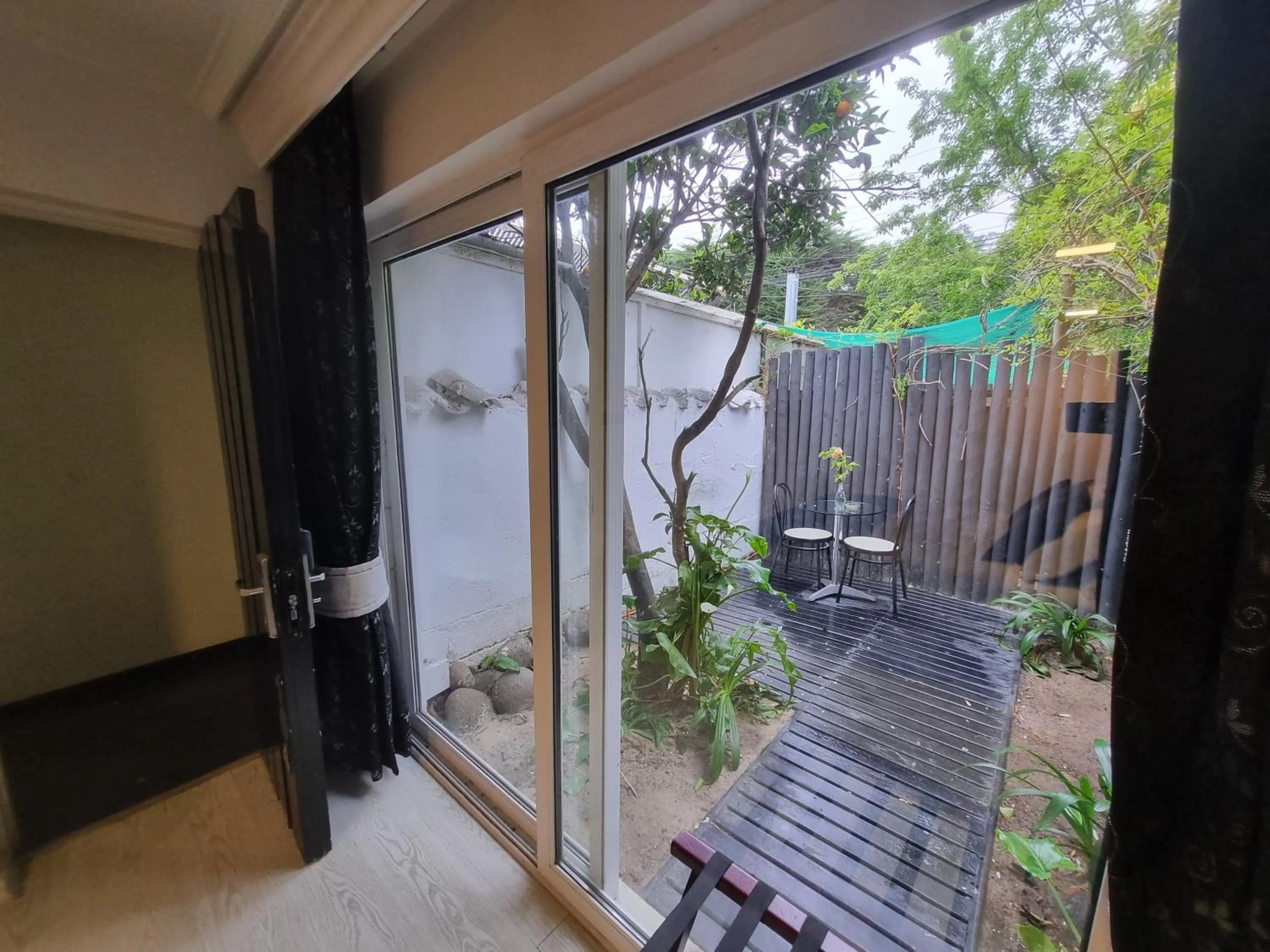 Patio in Winery Hotel Boutique