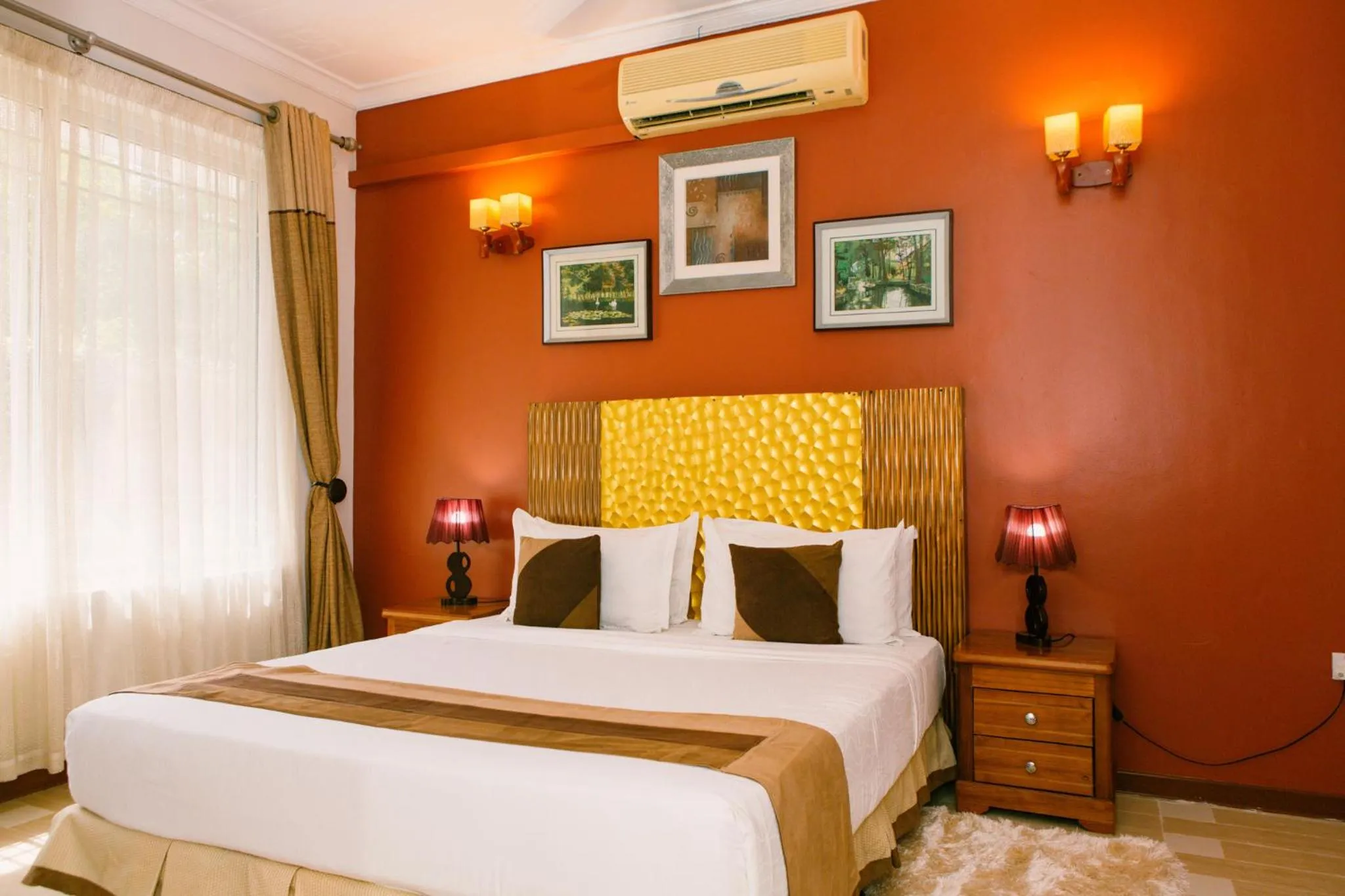 Bed in The Amariah Hotel & Apartments Mikocheni