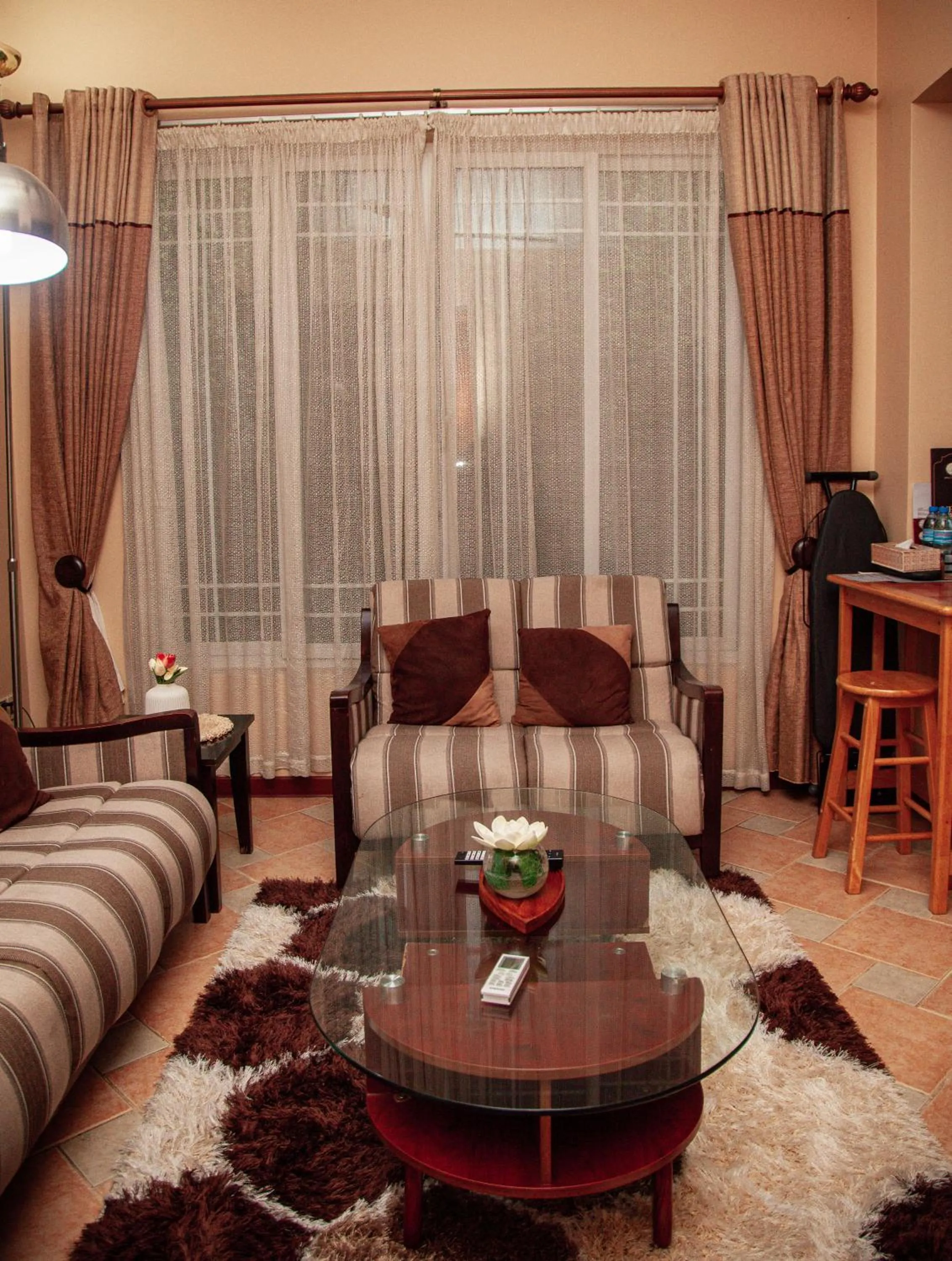 Seating area in The Amariah Hotel & Apartments Mikocheni