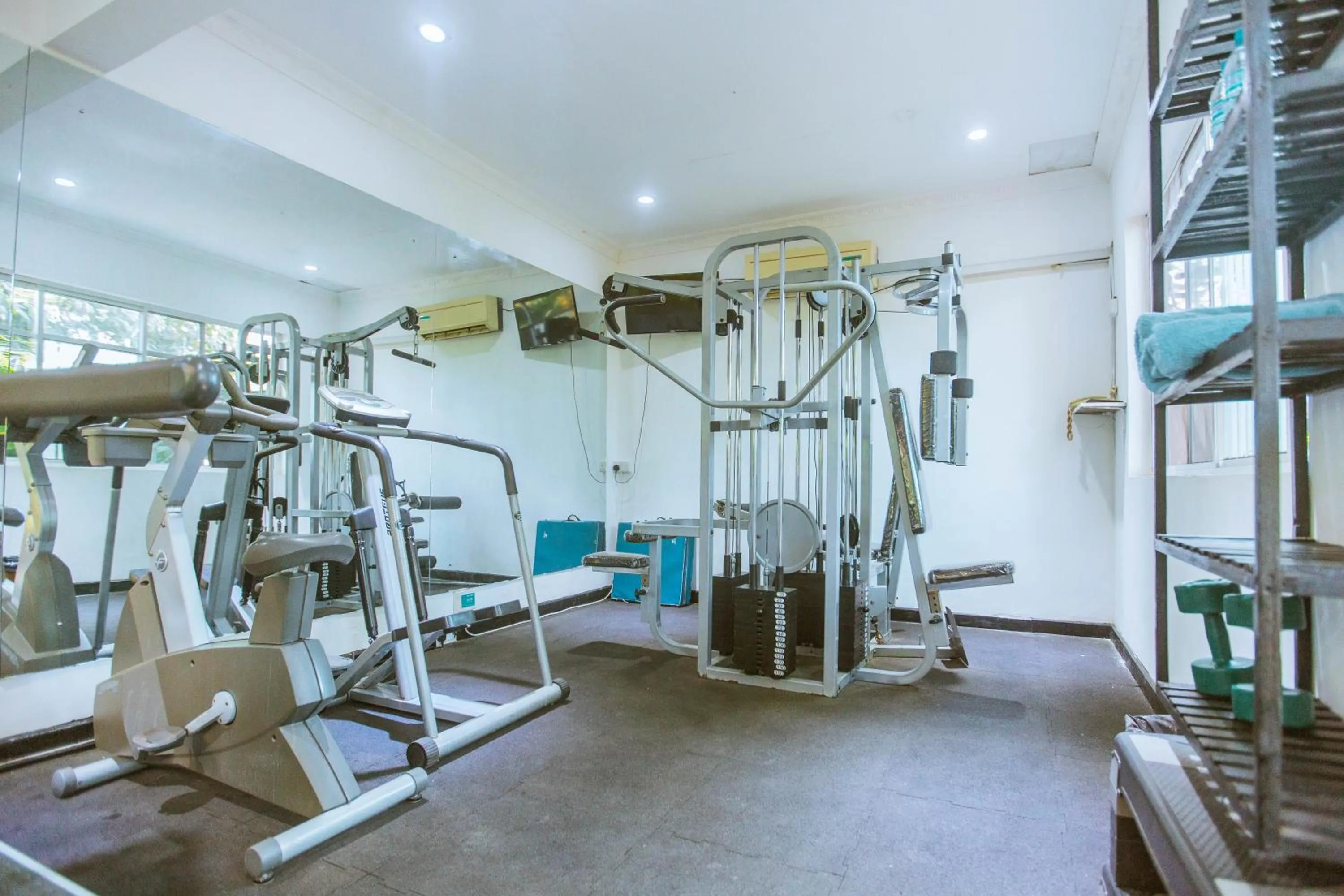 Fitness centre/facilities in The Amariah Hotel & Apartments Mikocheni