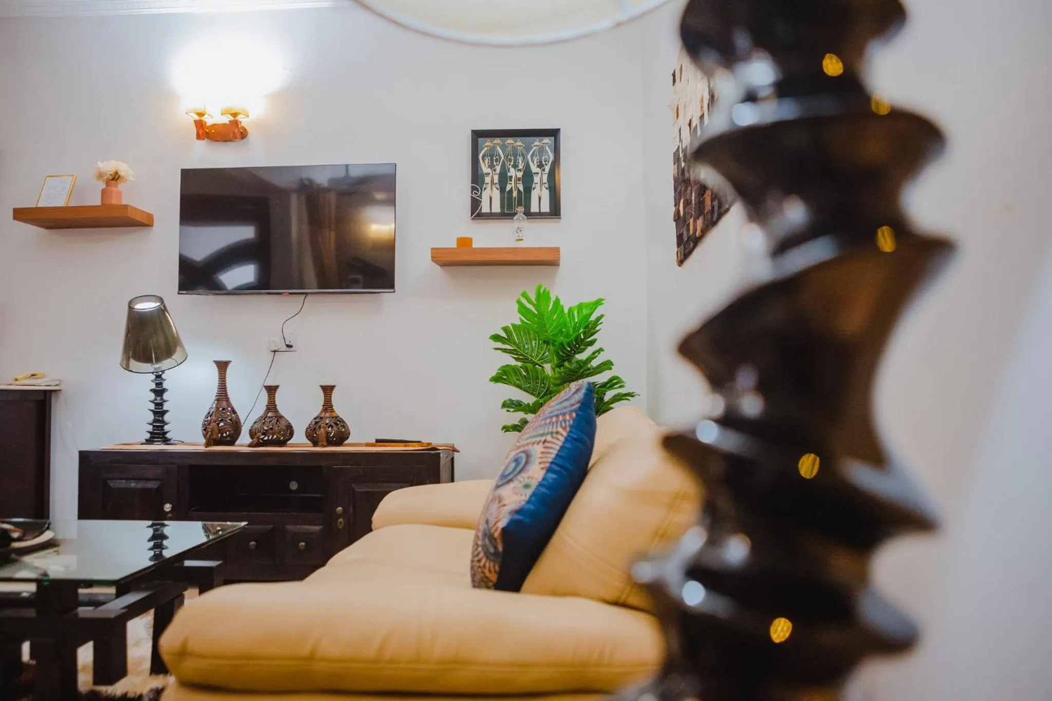 Living room in The Amariah Hotel & Apartments Mikocheni