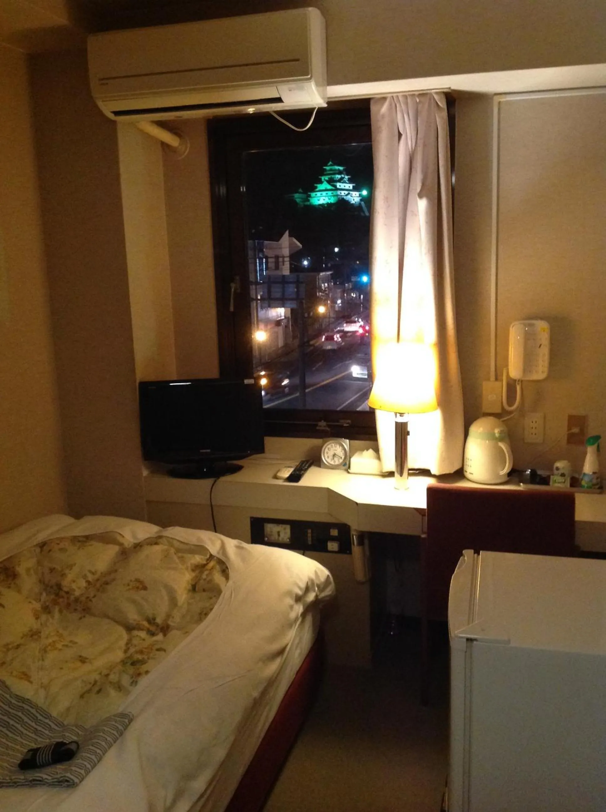 View (from property/room), Bed in Jyonai Hotel