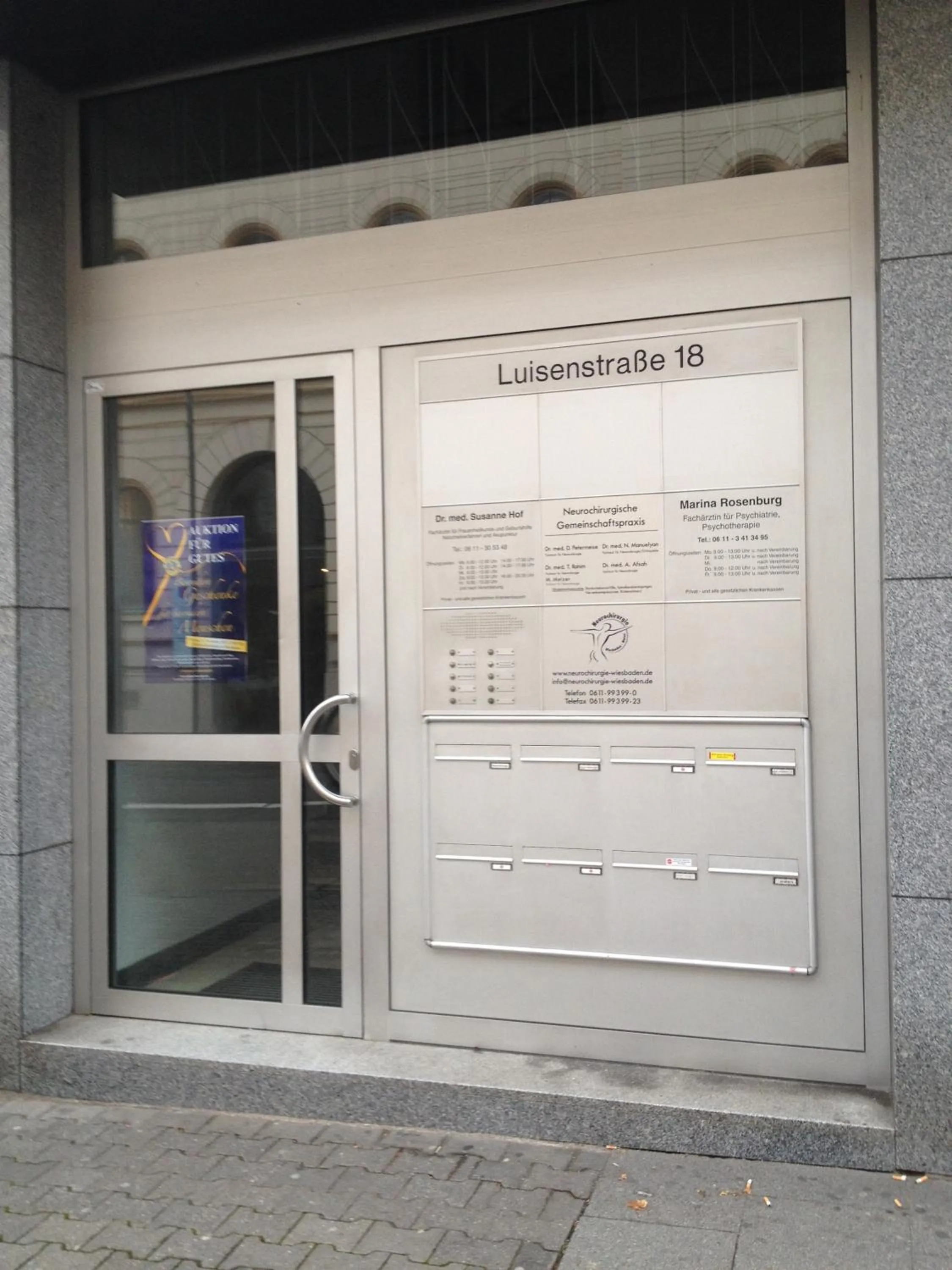 Facade/entrance in Business Hostel Wiesbaden ONE