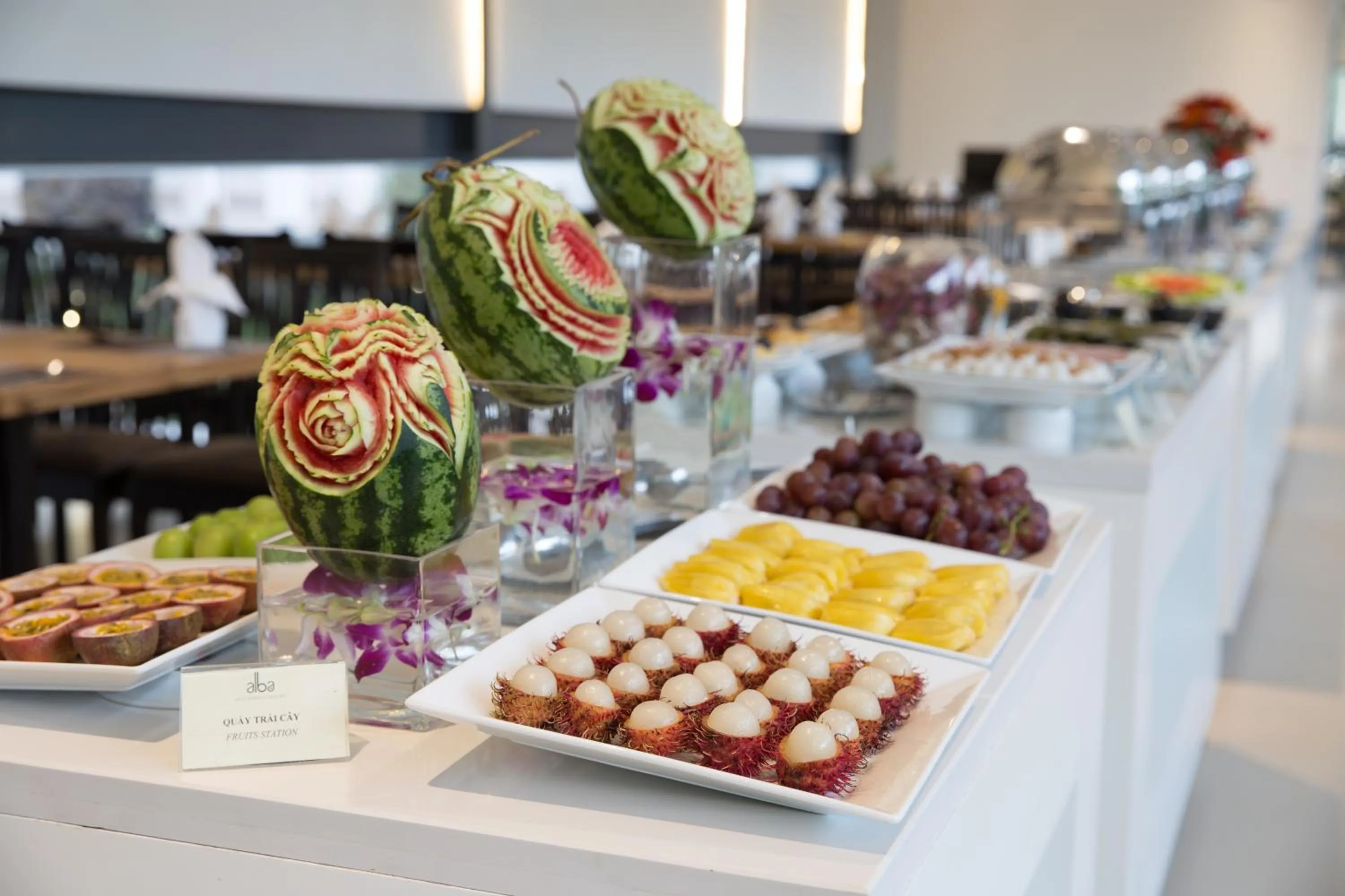 Food and drinks in Thanh Tan Hot Springs By Fusion