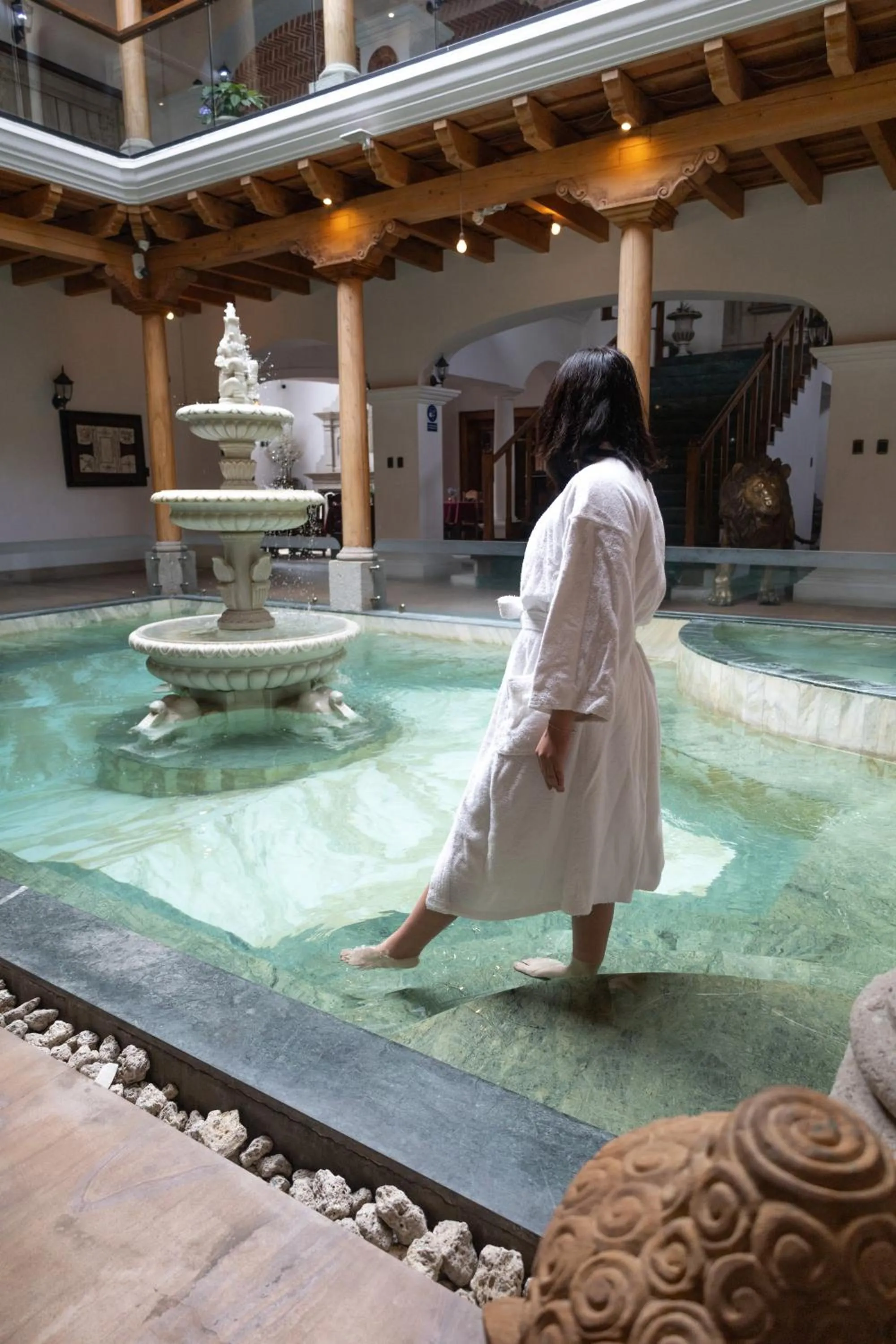 Swimming pool in Indian Palace Hotel Boutique Spa & Restaurante