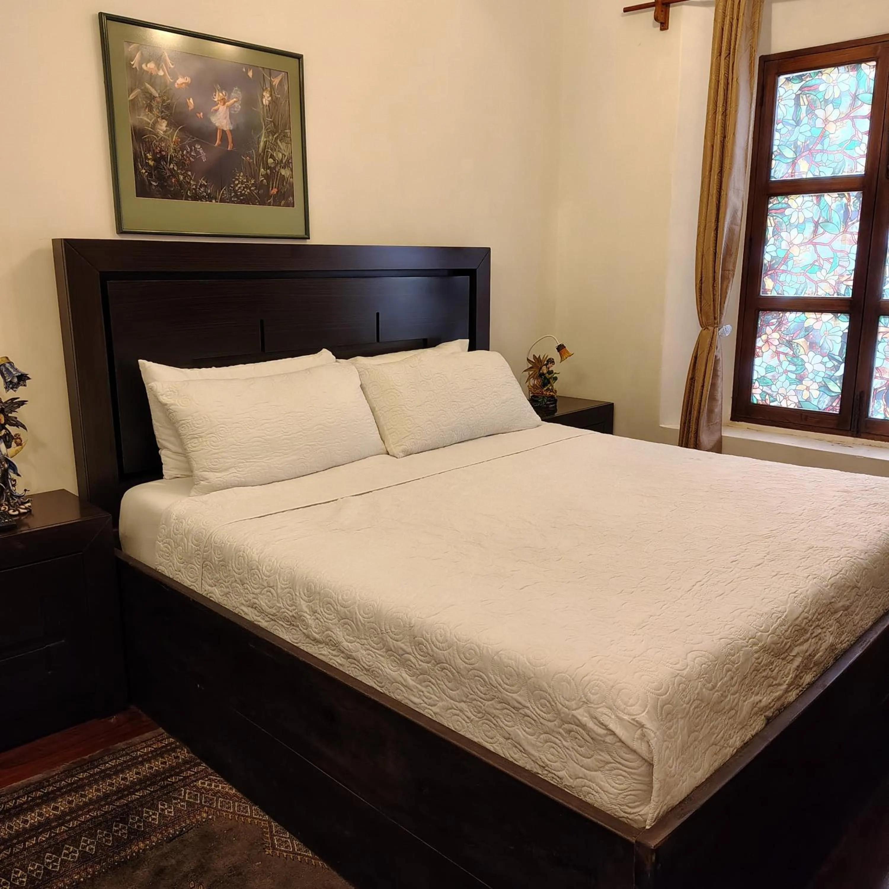 Bed in Indian Palace Hotel Boutique Spa & Restaurante