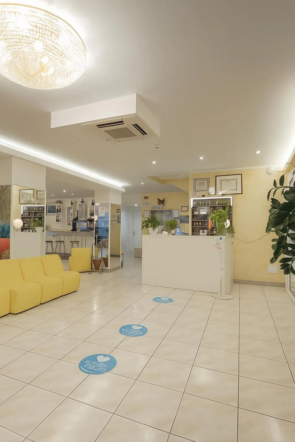 Lobby or reception in Hotel Imperiale