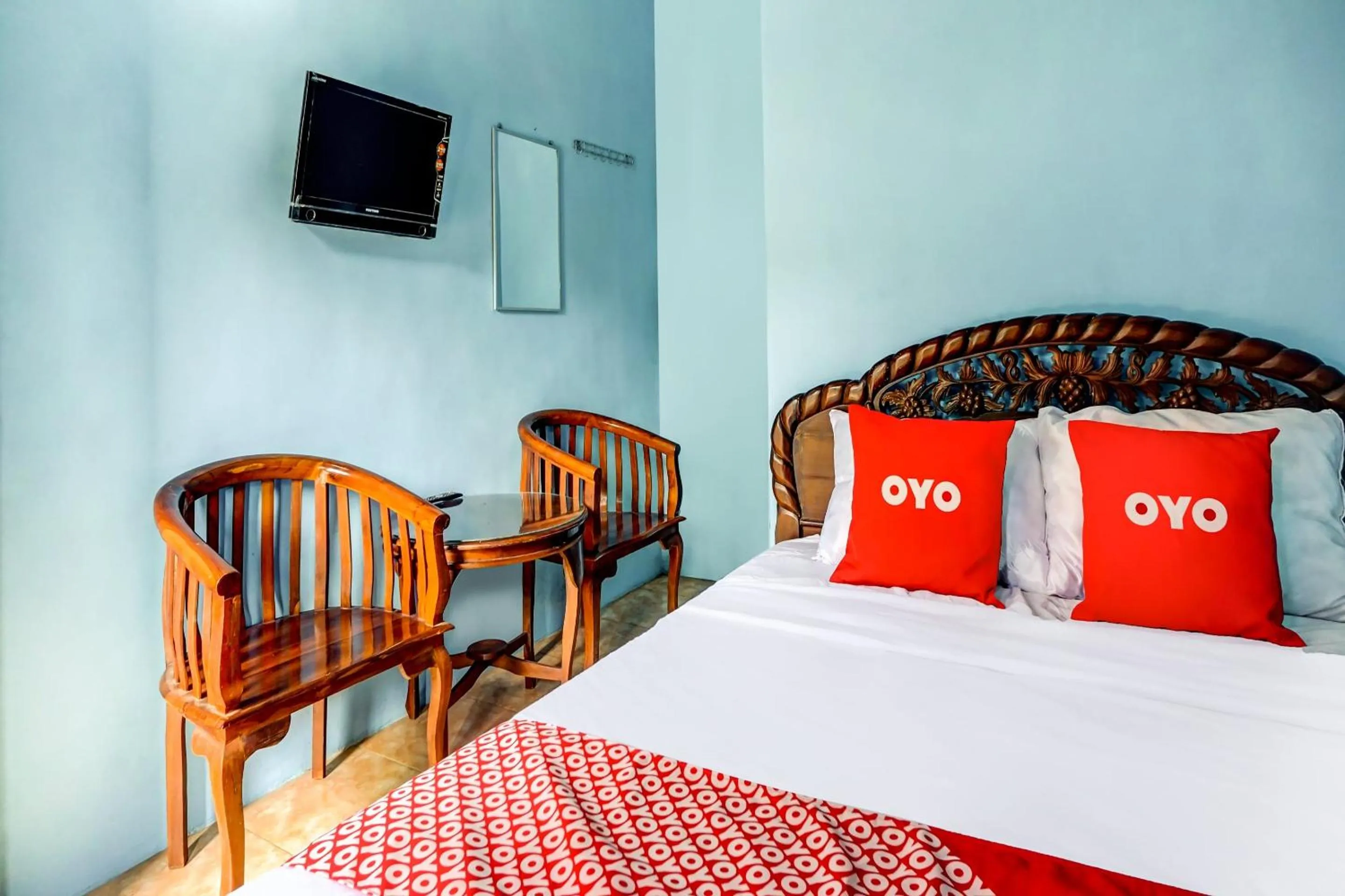 Bedroom, Bed in OYO Life 90879 Ara Predator Funpark