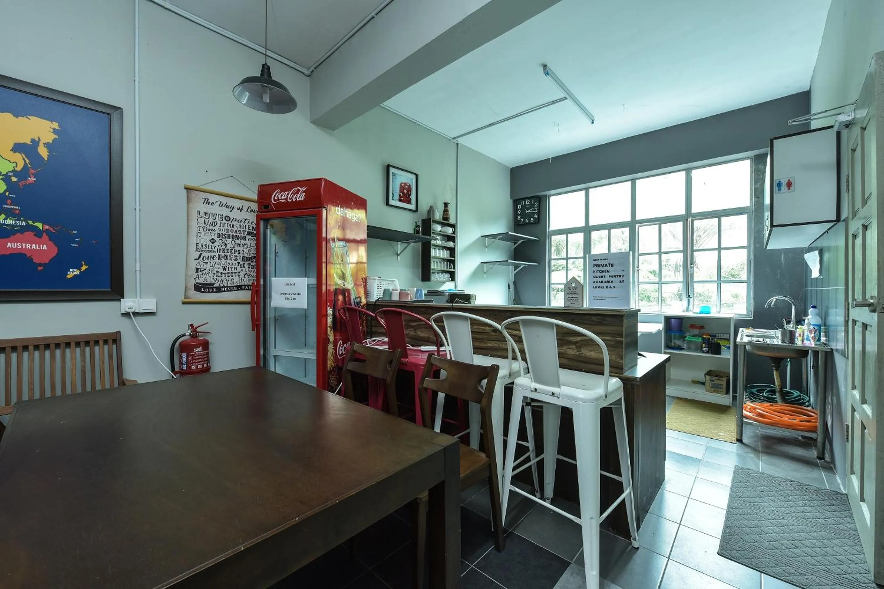 Lobby or reception in Hotel O Bed Station Guest House Dormitory