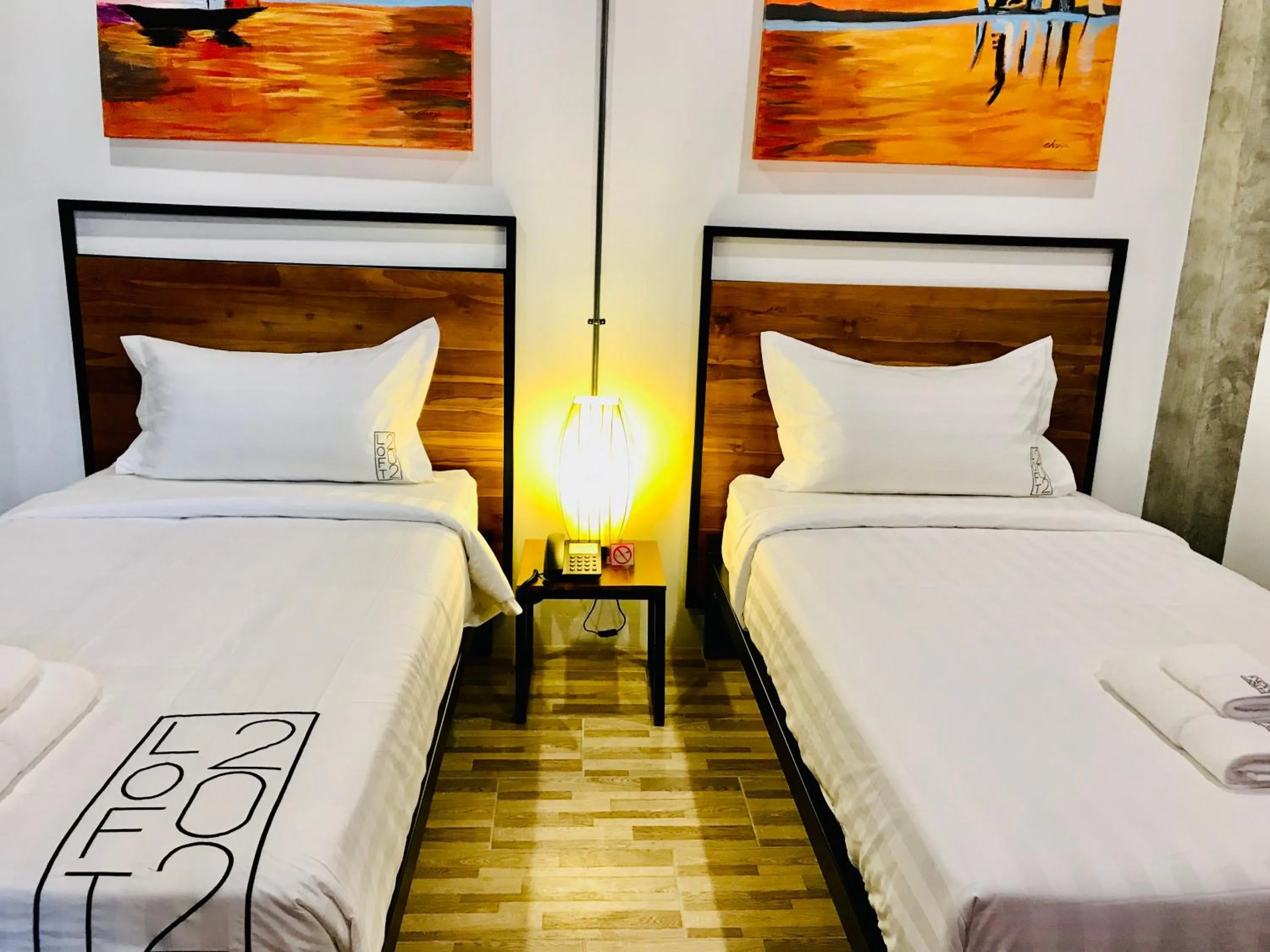 Bedroom, Bed in Loft 202 Hotel