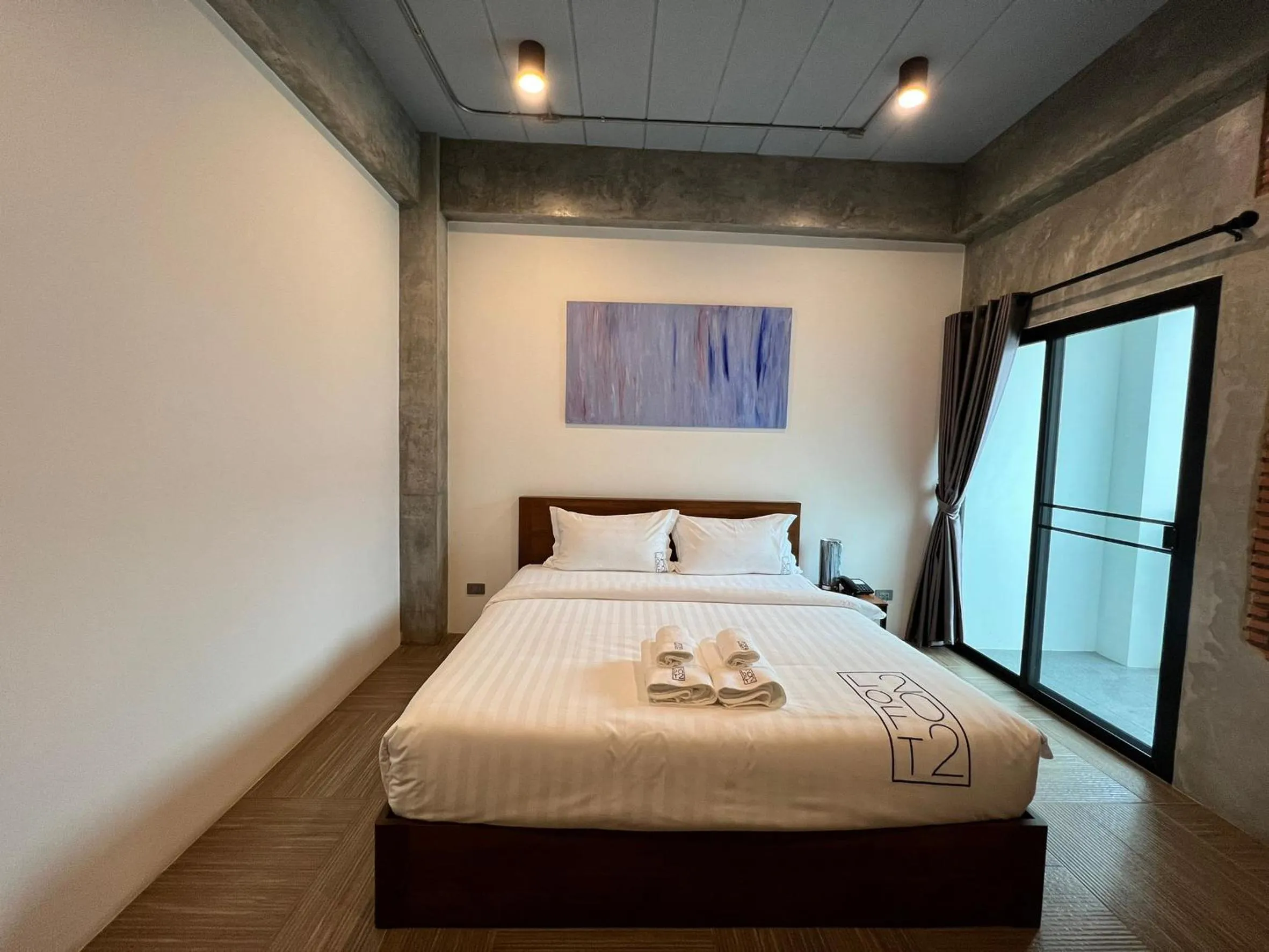 Bed in Loft 202 Hotel