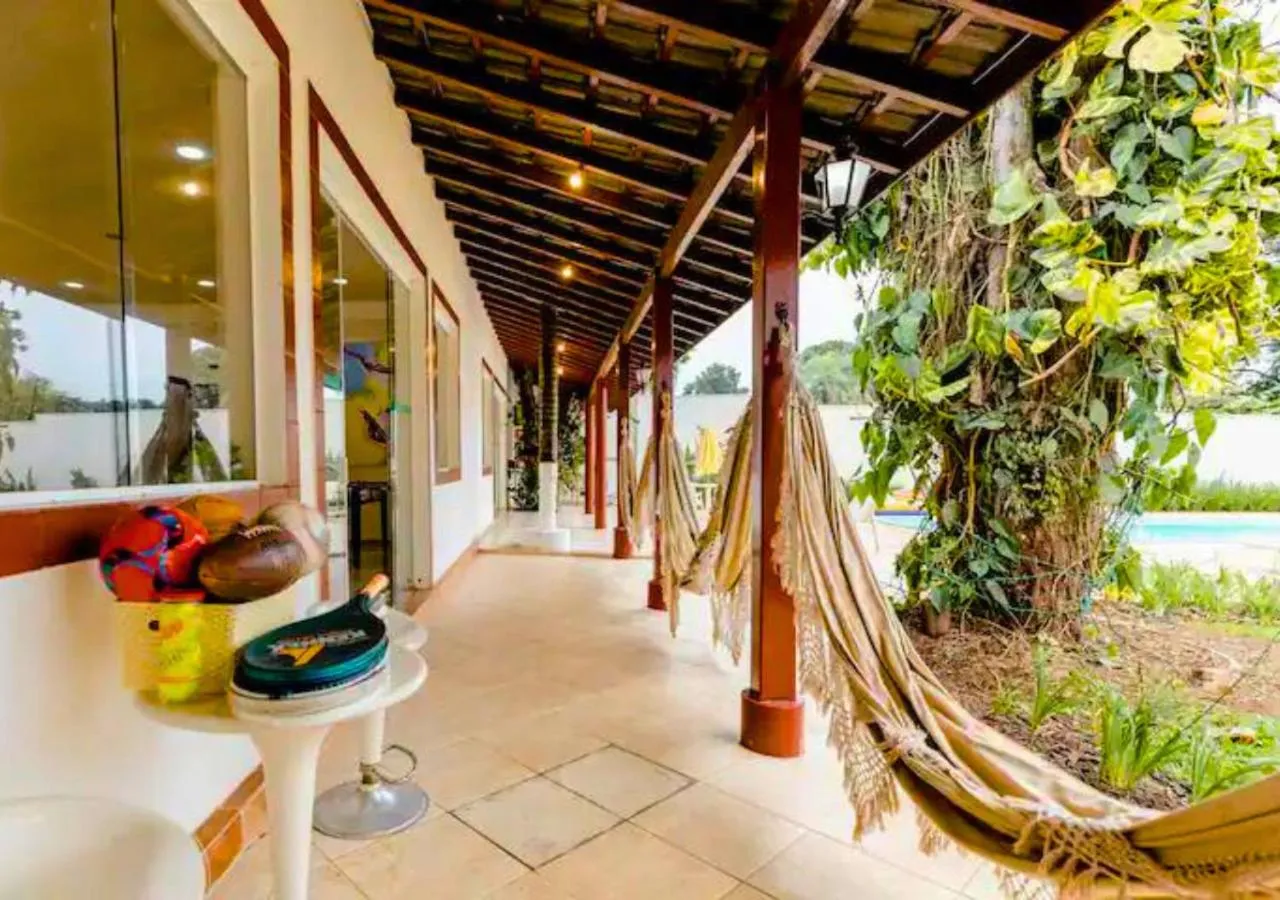 Patio in The Helvetia Polo Villa