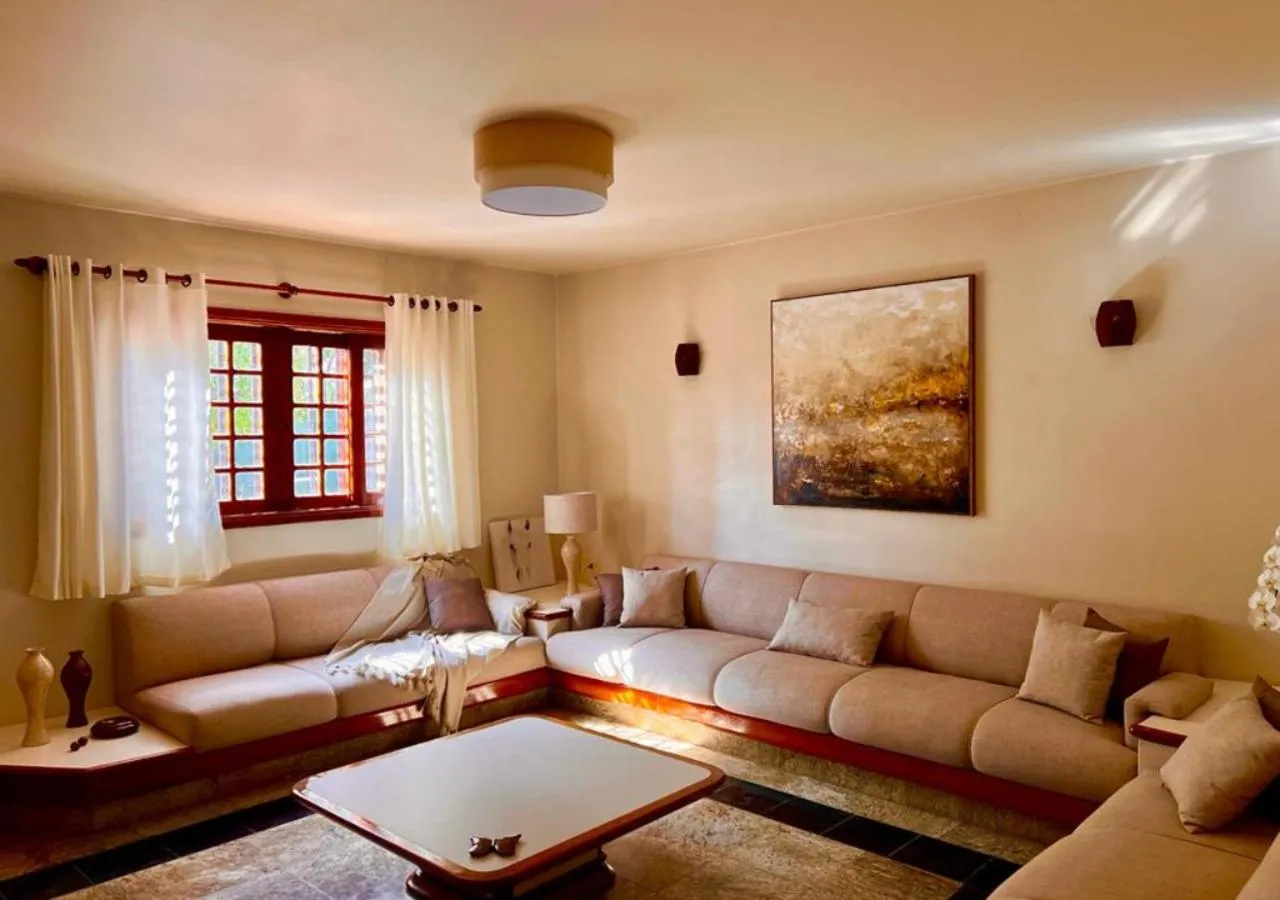 Living room in The Helvetia Polo Villa