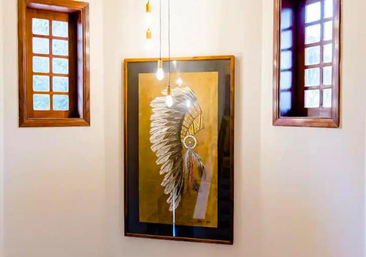 Decorative detail in The Helvetia Polo Villa