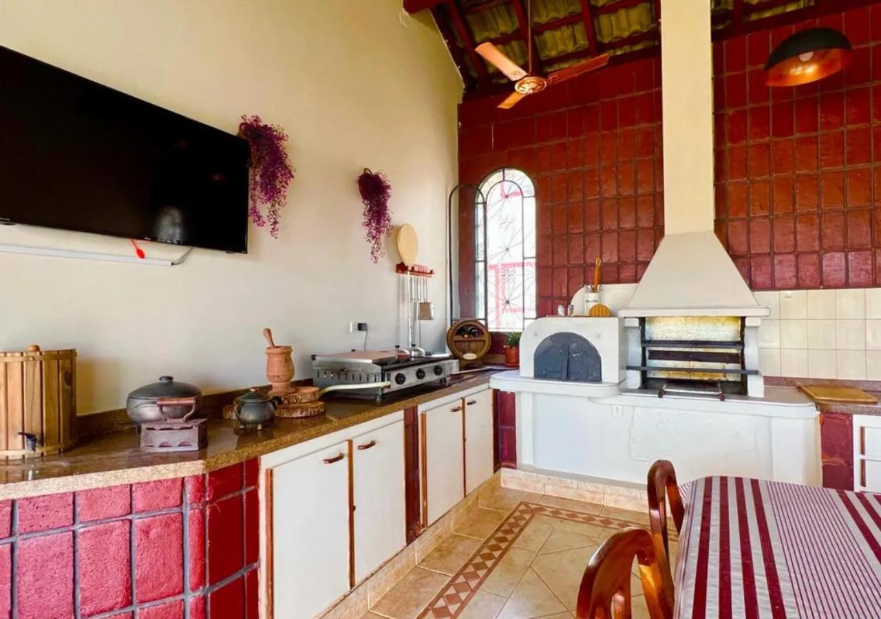 BBQ facilities in The Helvetia Polo Villa